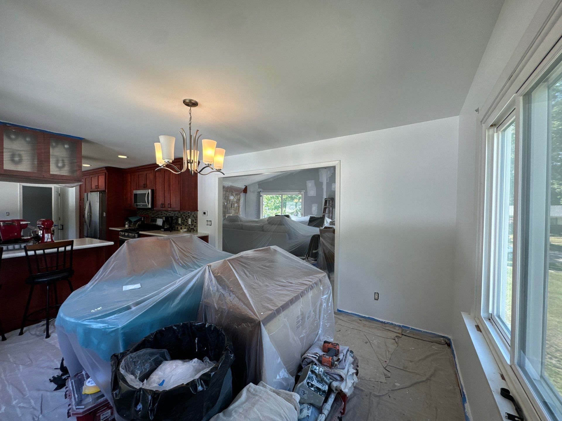 Interior Drywall Repair and Whole-Home Painting in Muskegon Heights by Gordon Painting