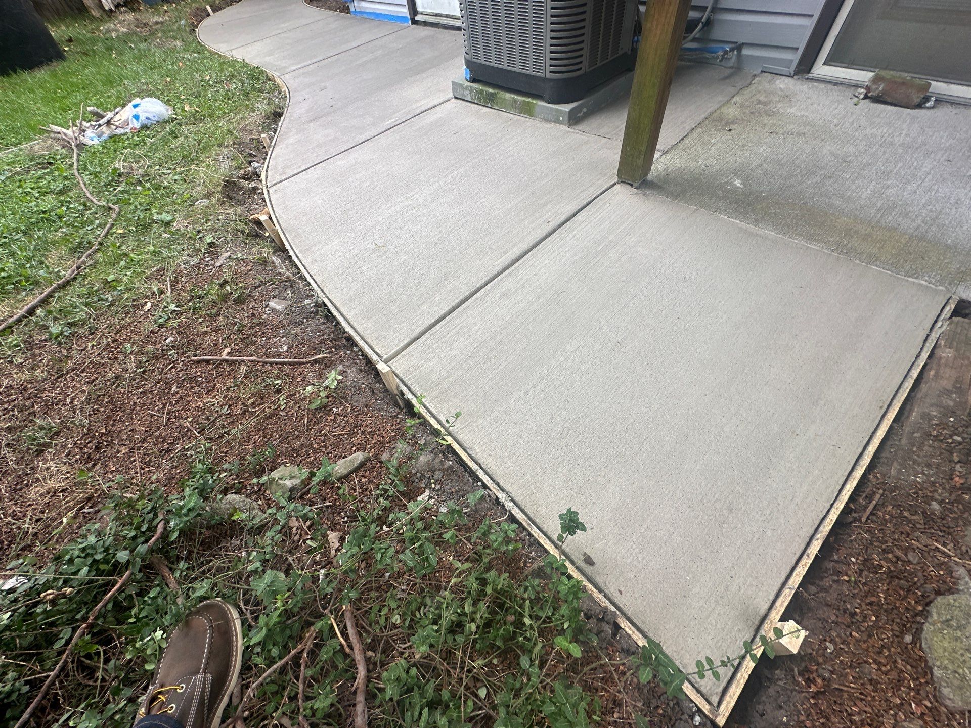 Project in Virginia Beach by Sam The Concrete Man Virginia Beach