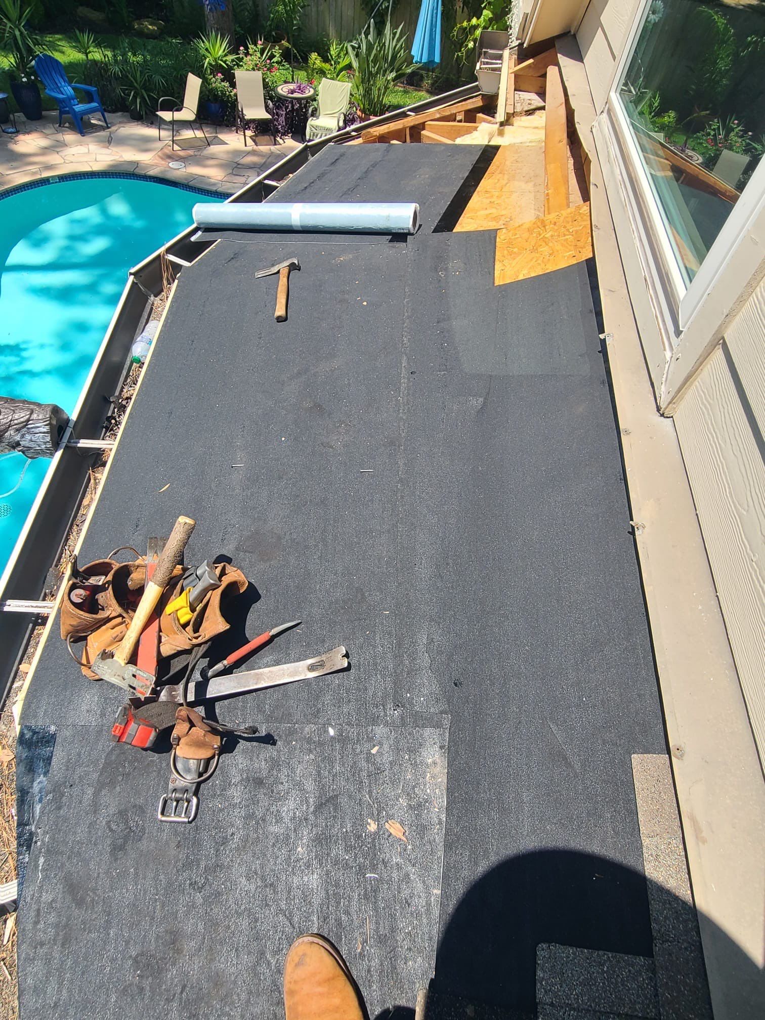 Residential Roofing Repair using Owen's Corning Duration (Lifetime) Shingles by Roof Repair Services LLC