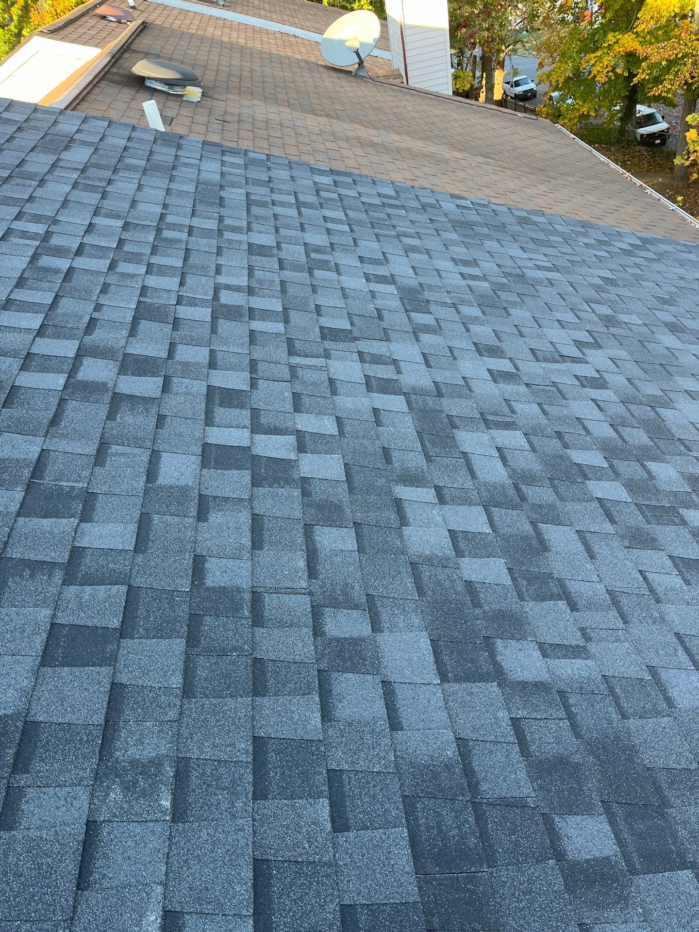 Woodbridge: Residential Roof Replacement with CertainTeed Landmark Pro in Max Def Moire Black by RM Banning, Inc.