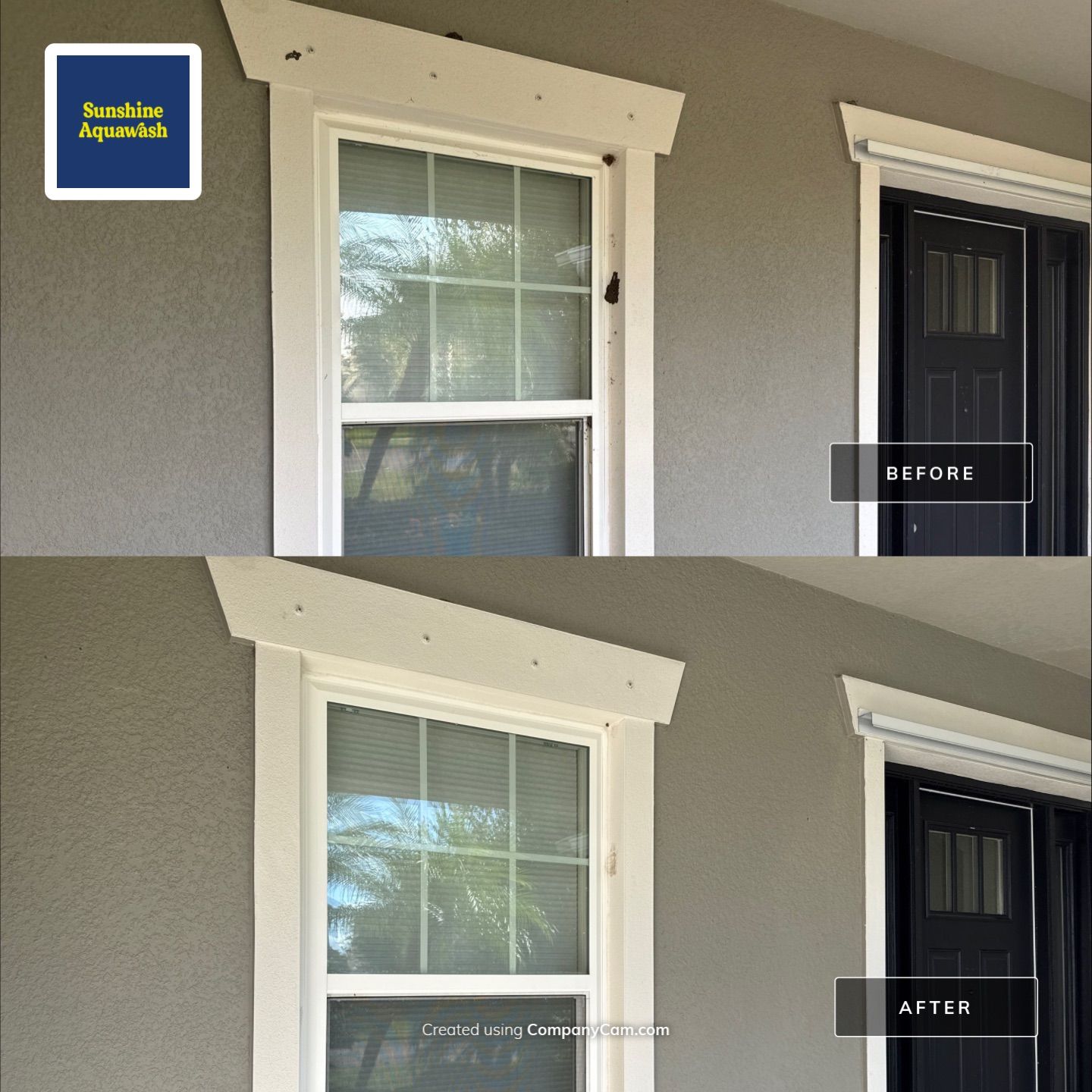 Concrete Driveway Cleaning in Arbor Reserve Community Bradenton, Fl by Sunshine AquaWash