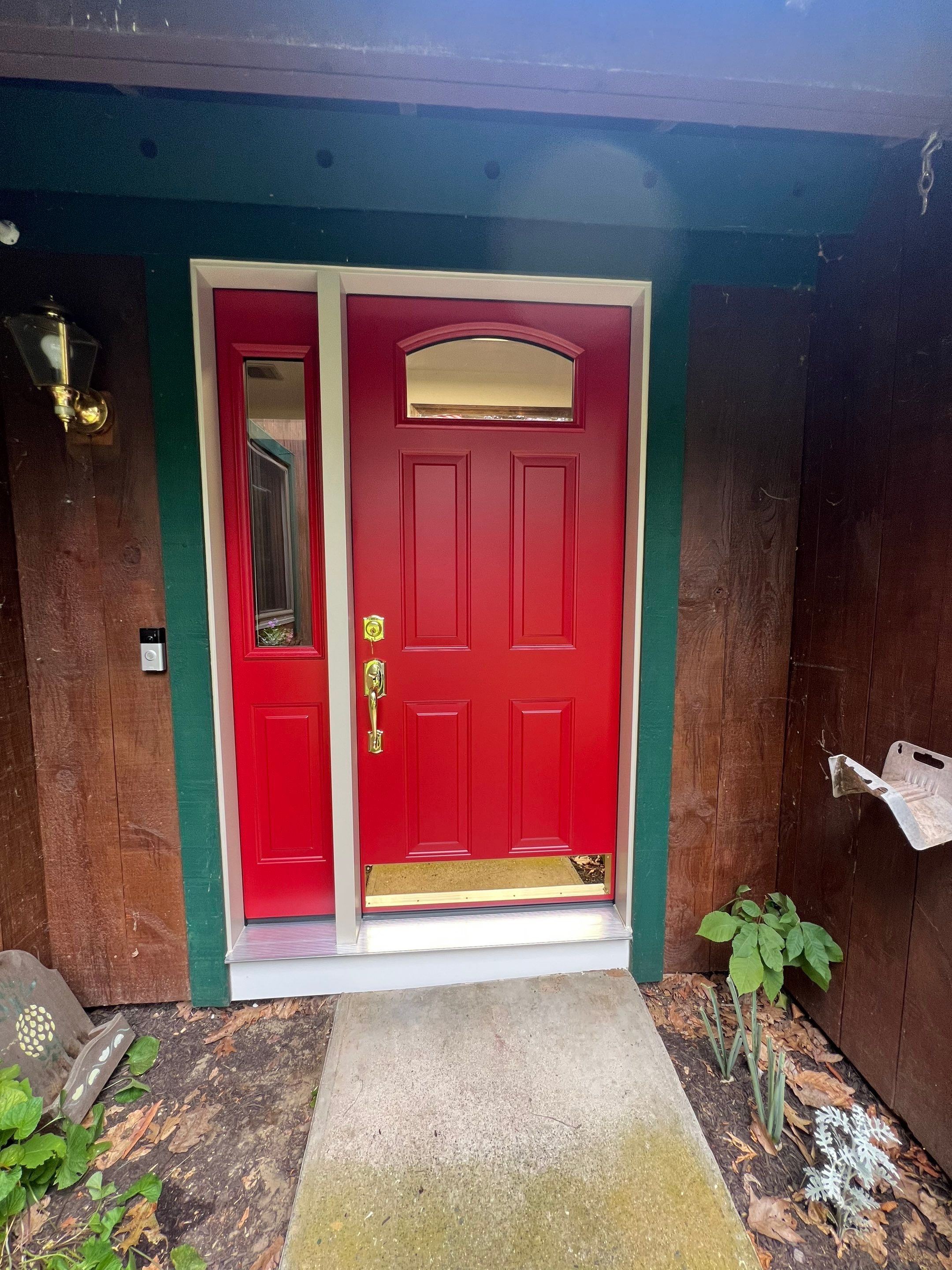 Provia Entry Door Transformation by DiGiorgi Roofing and Siding Inc