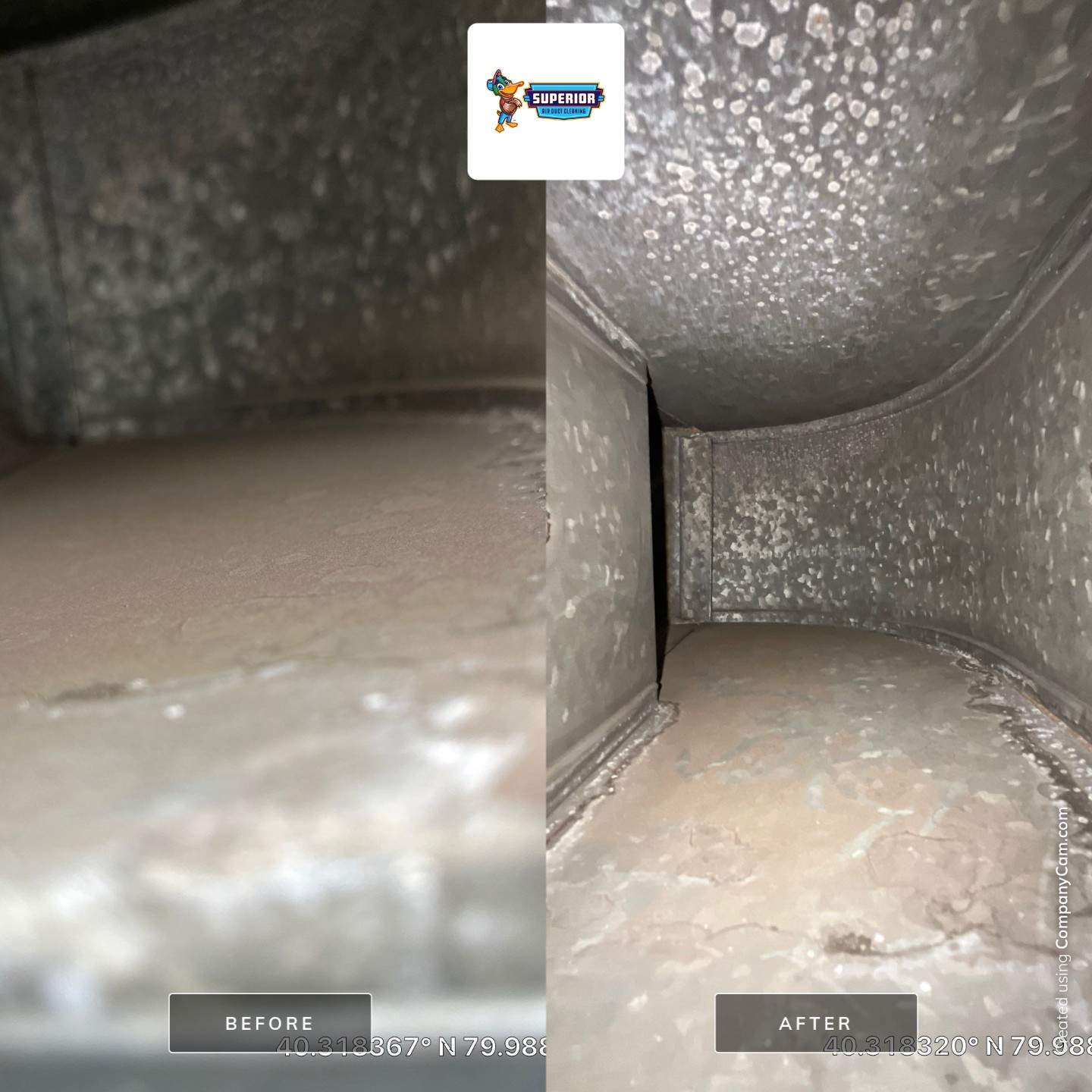 Air Duct Cleaning With a Vacuum Truck in Pittsburgh, PA by Superior Air Duct Cleaning