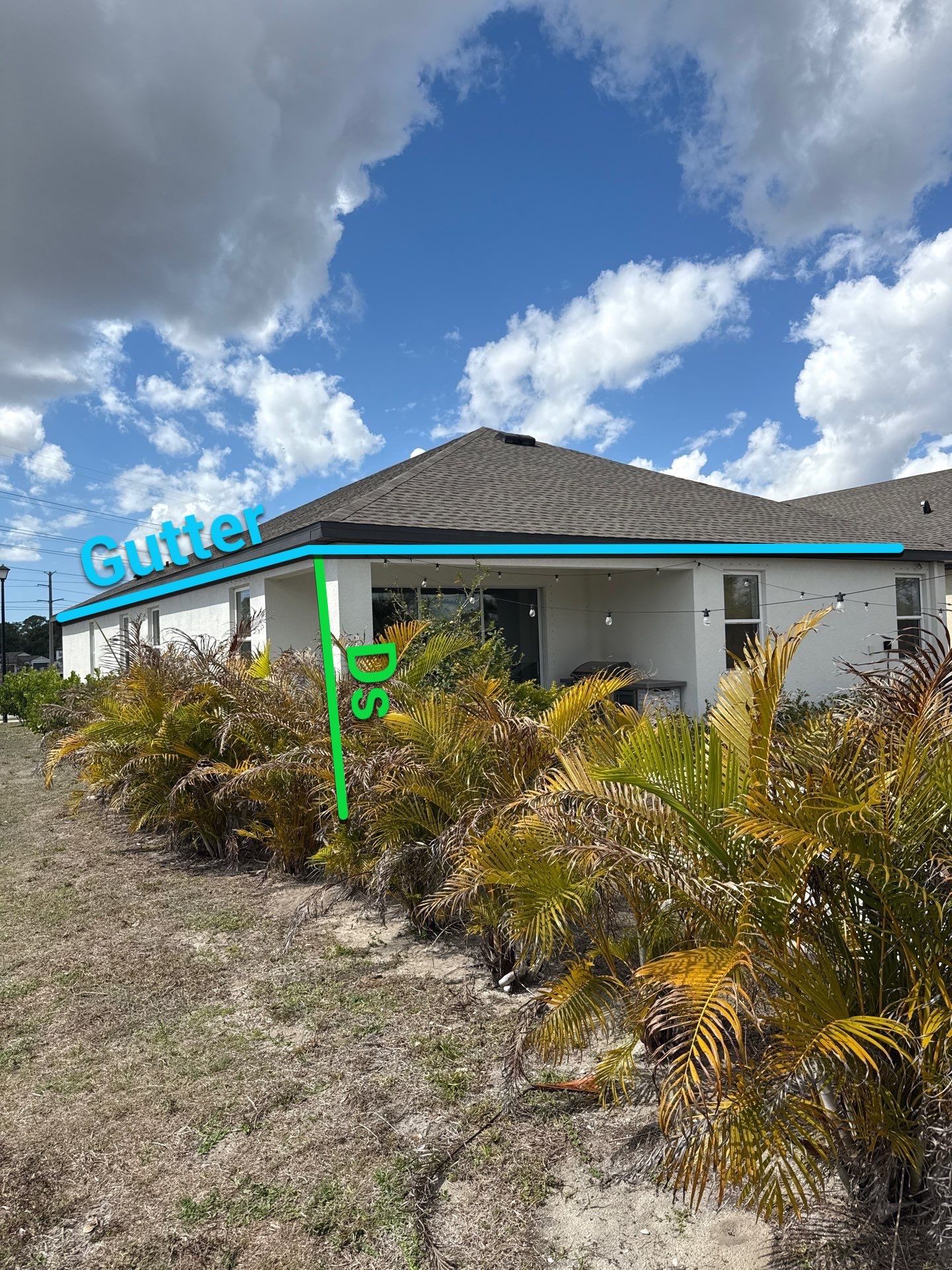 K-Style Seamless Gutter Installation using bronze gutters in Sarasota FL by Gutter Professors