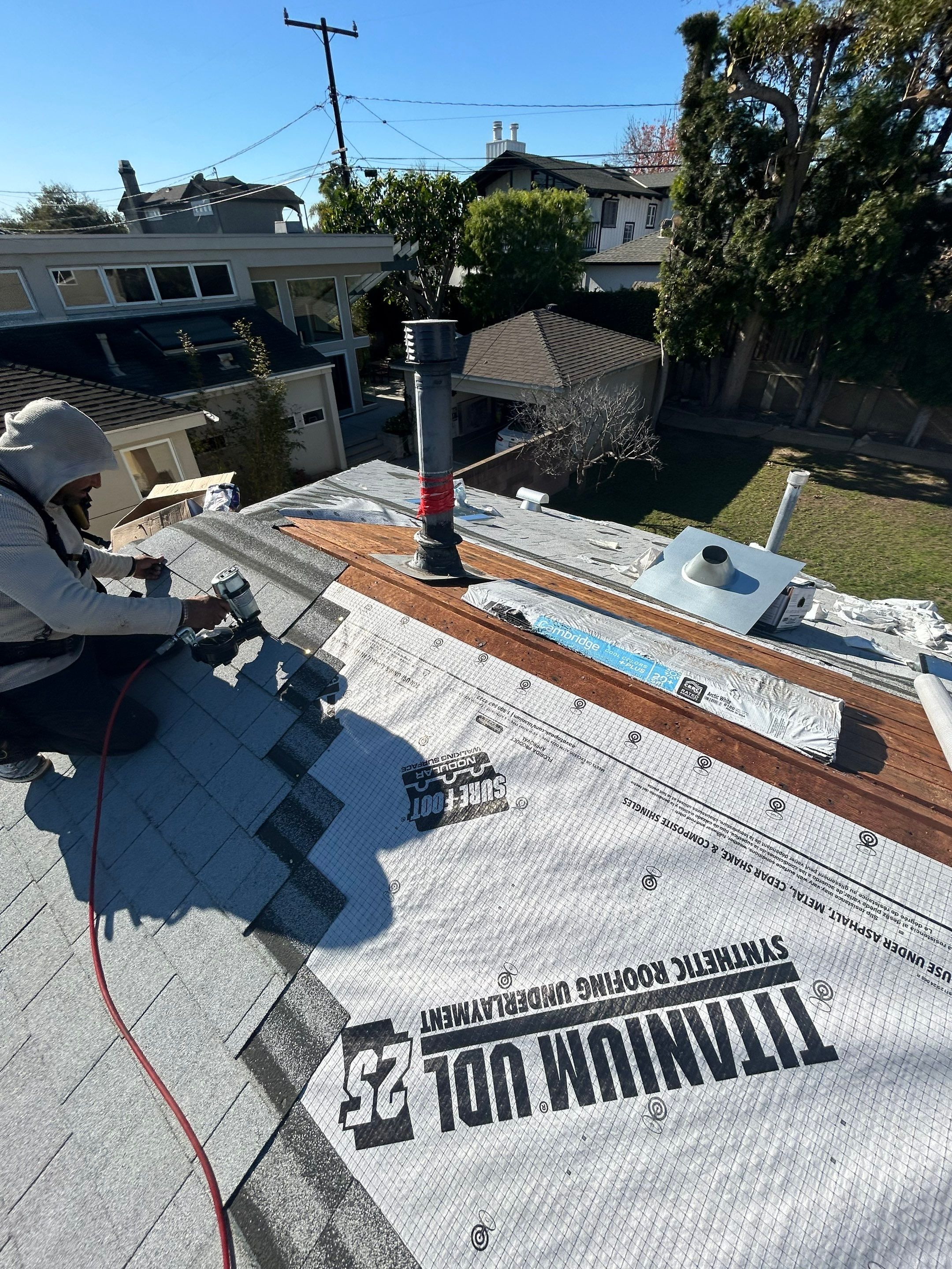 Project in Manhattan Beach, CA by Hull Brothers Roofing