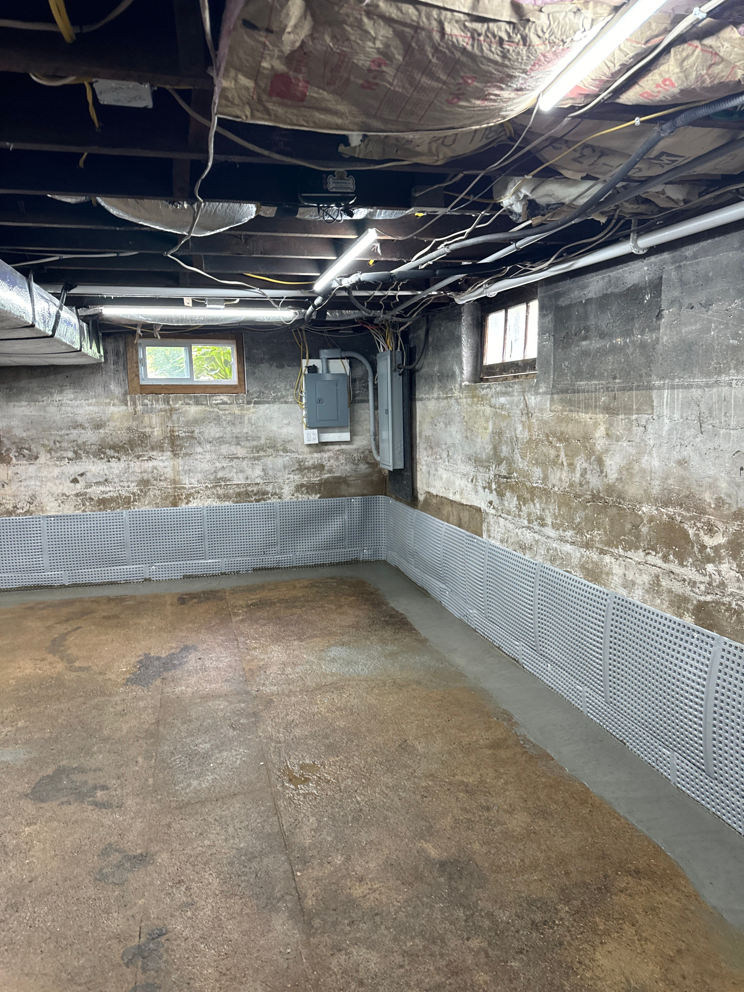 Interior French Drain Boonton NJ by Pure Service Pro, LLC 
