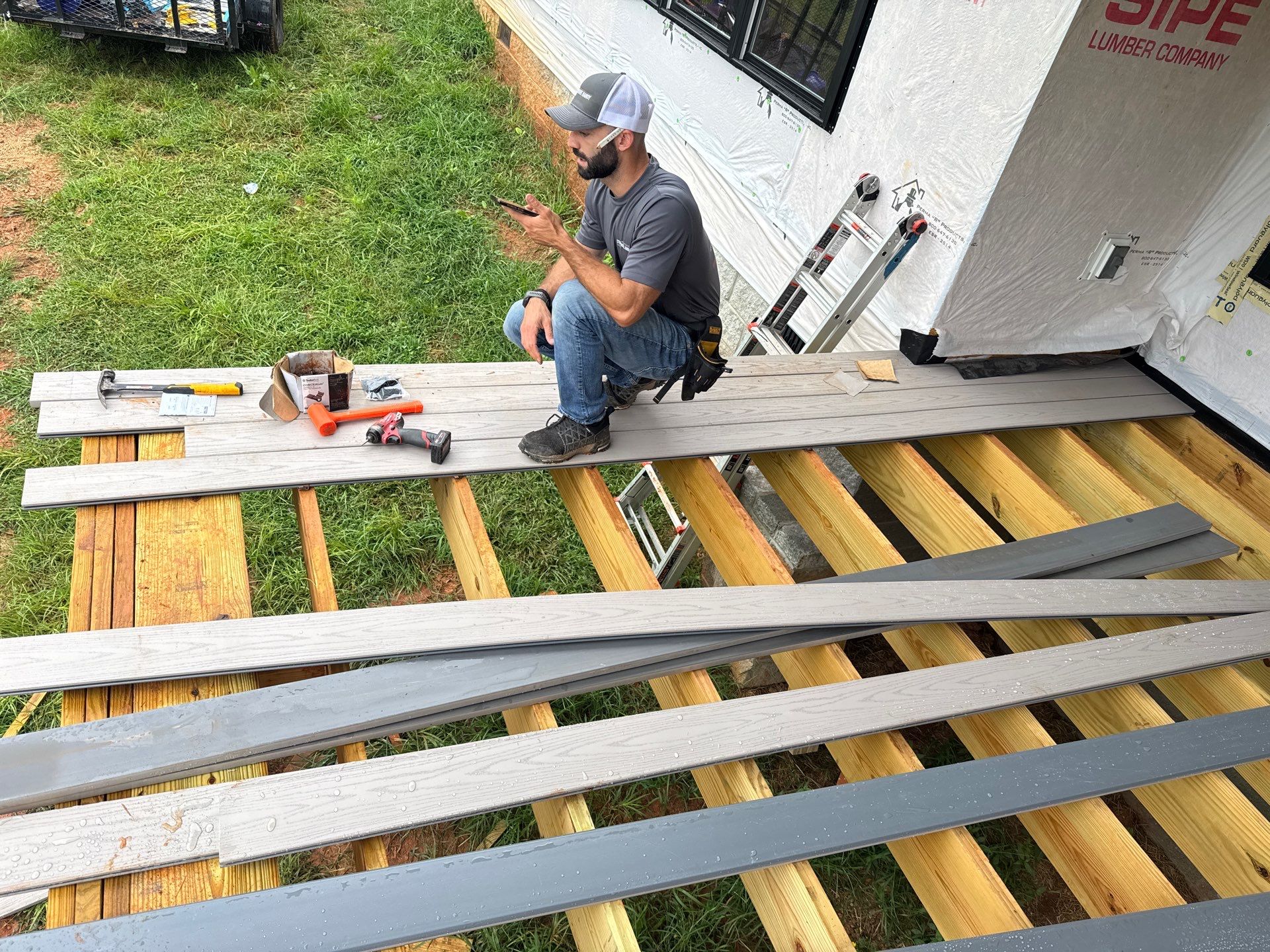 Massive Deck Completed with Custom Details! by A Step Above Handy LLC 