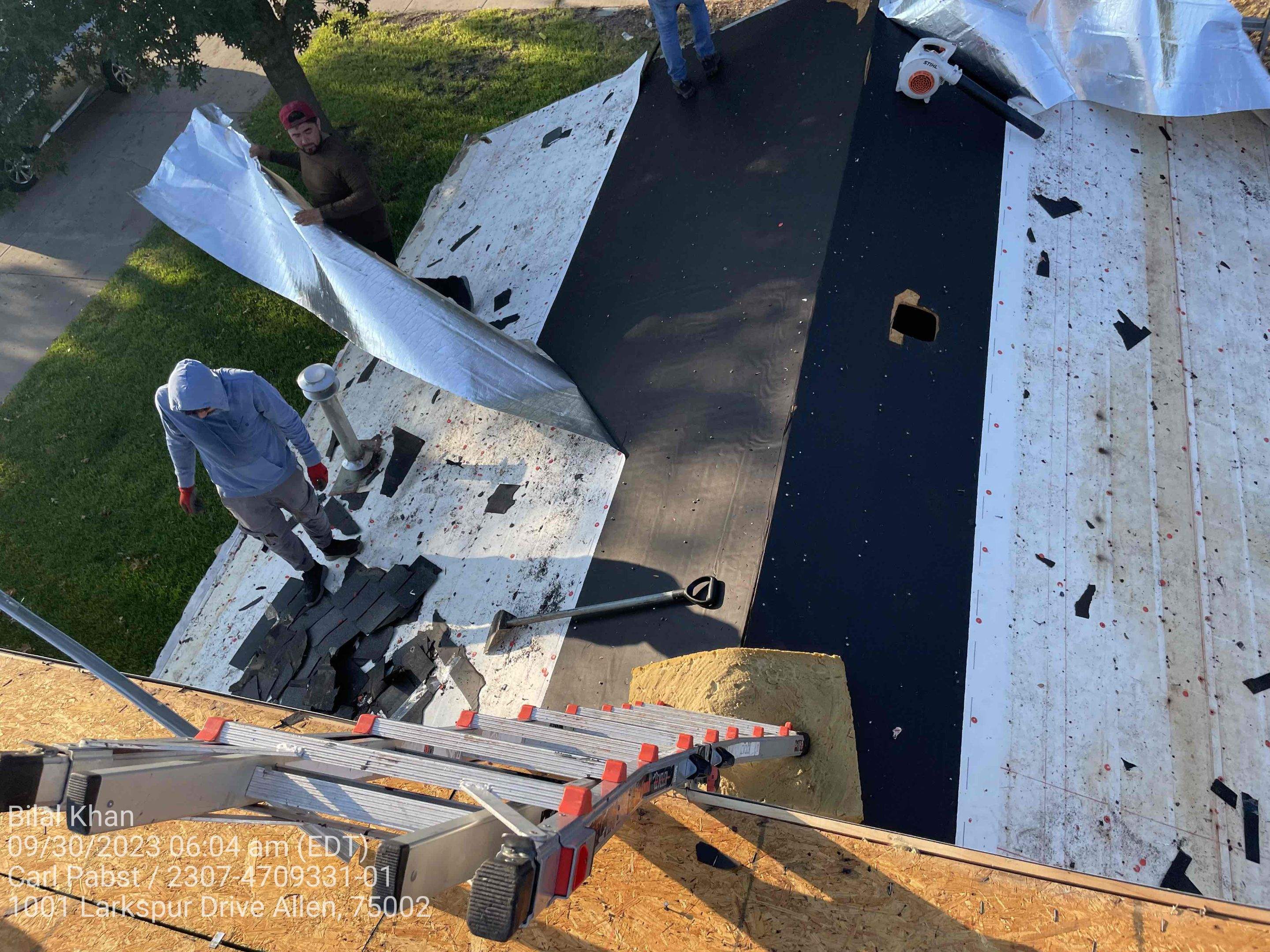 Project in Allen by Zeus Exteriors