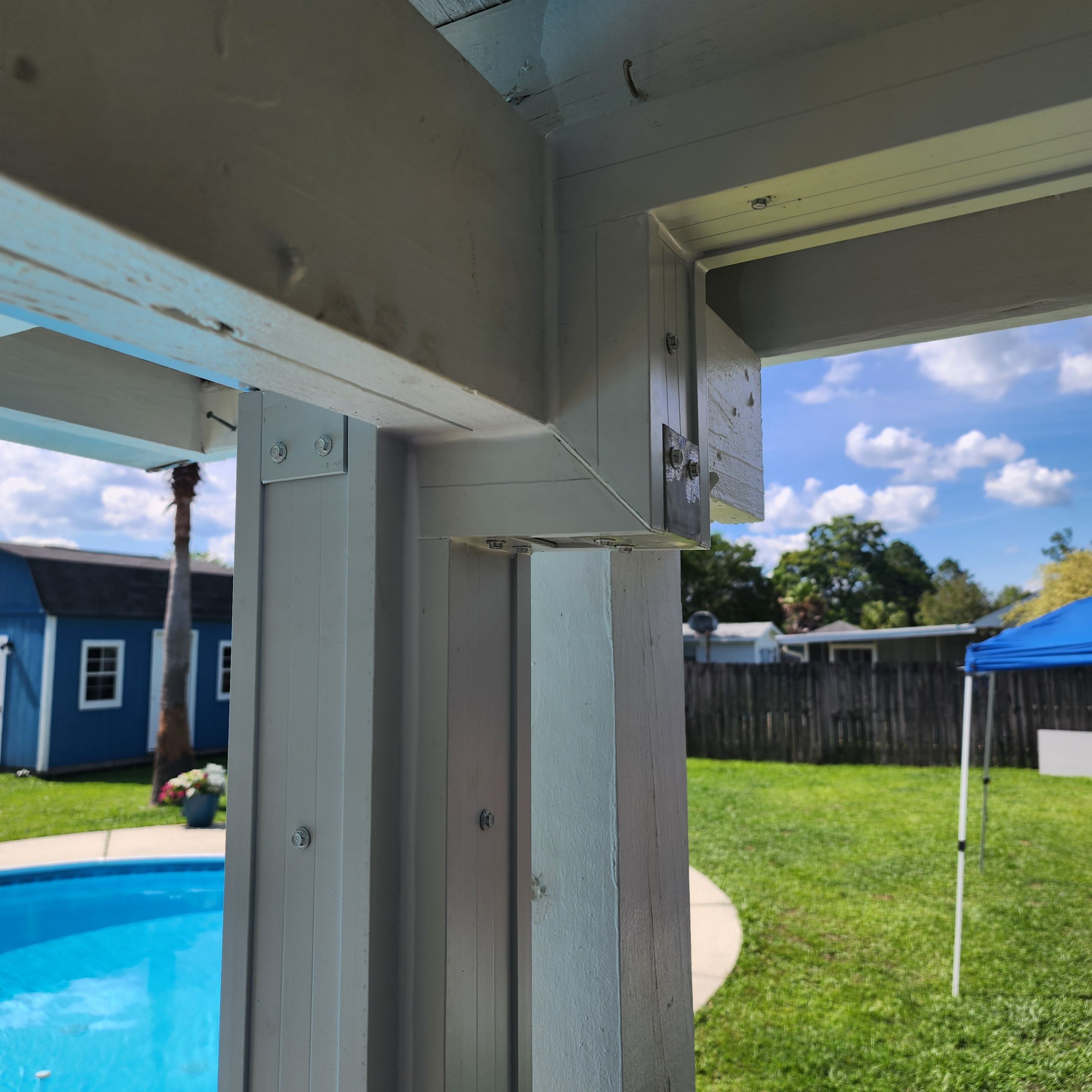 Screen Room Built Under Existing Roof by Titan Sunrooms