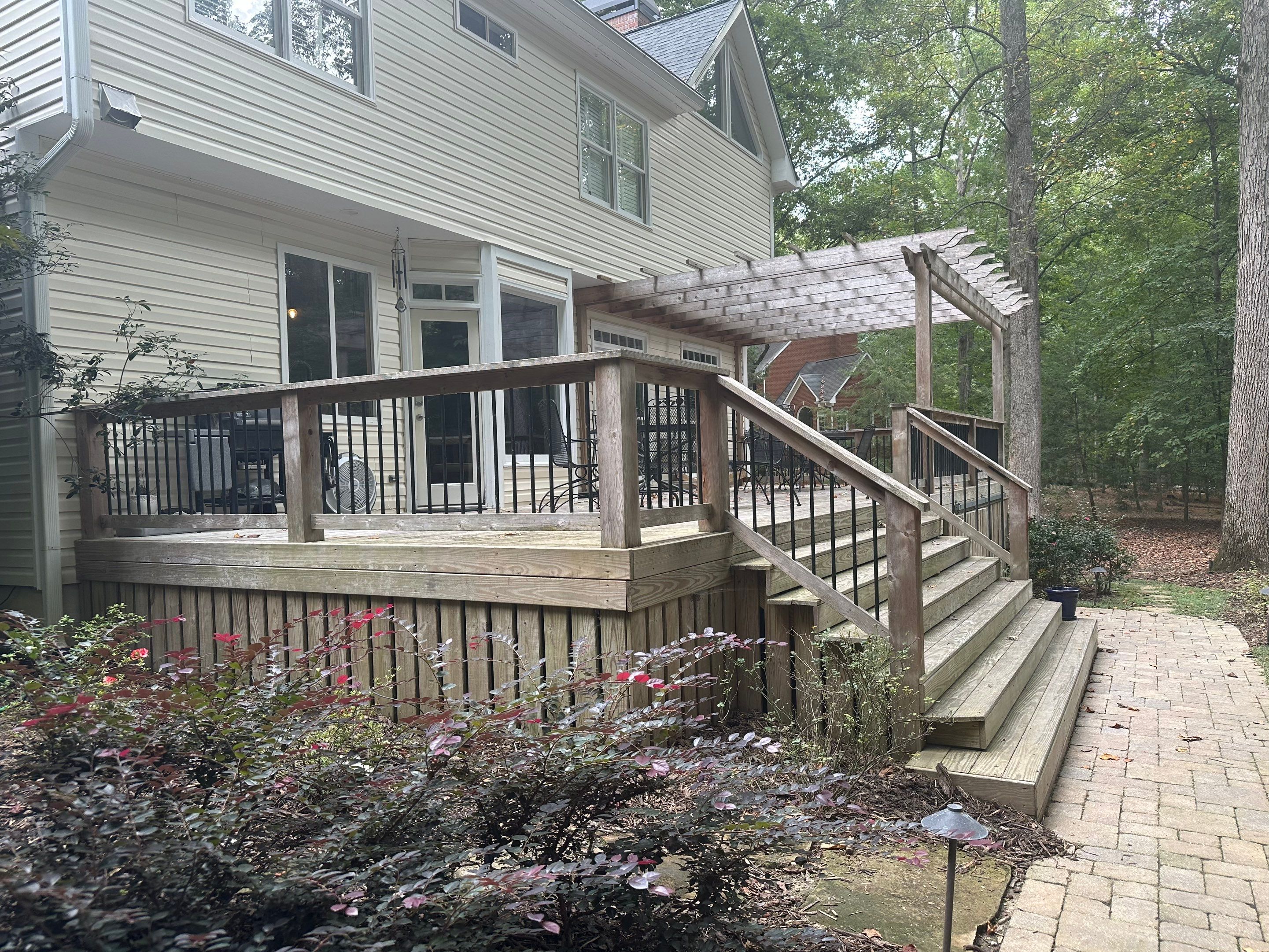 Wood Deck and Pergola using Wood Sealant by DuraSeal
