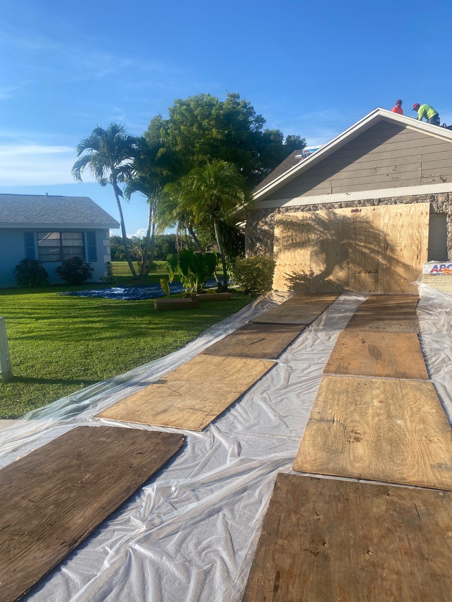 Residential Roofing Installation using GAF by BLUES BROTHERS ROOFING