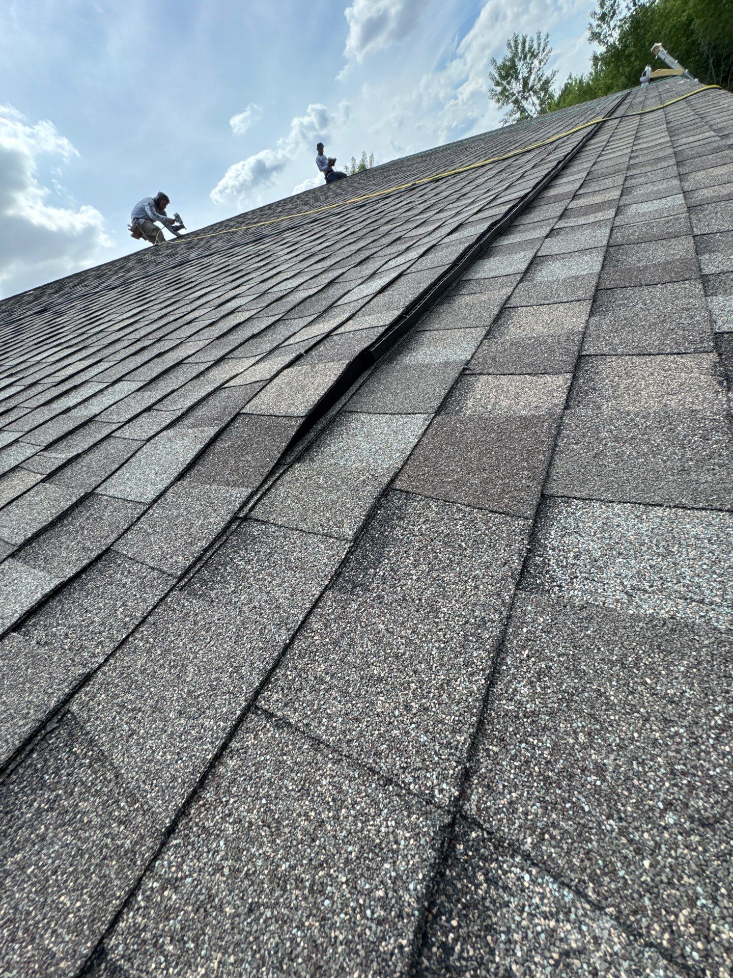 Titan XT Architectural Shingle Roof Installation in Wisner by Crows Roofing LLC