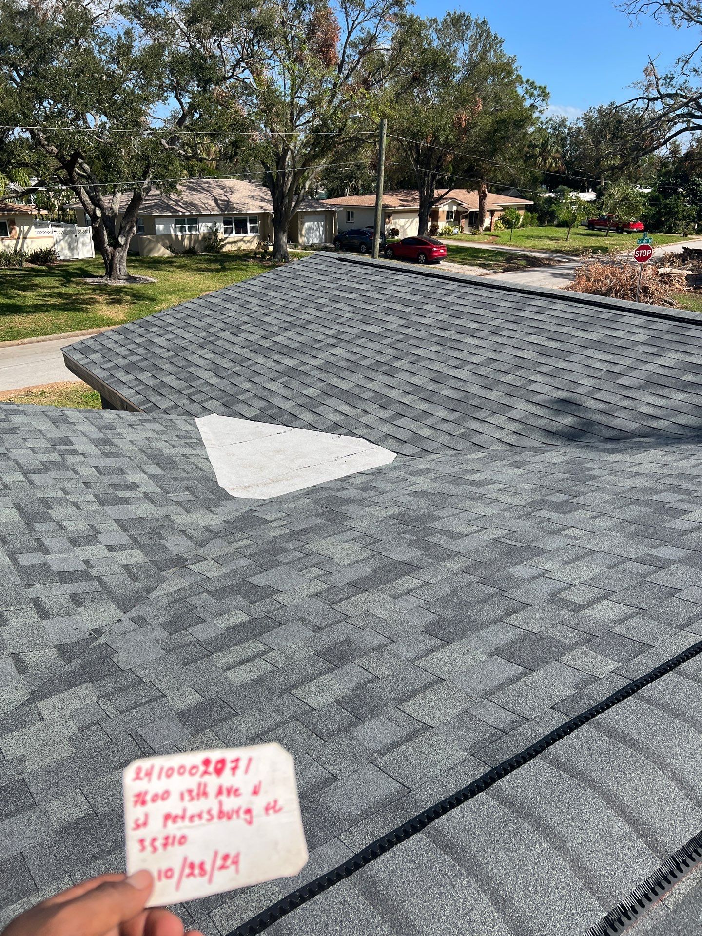 Project in St. Petersburg 33710 by Mitchell Roofing Company LLC 