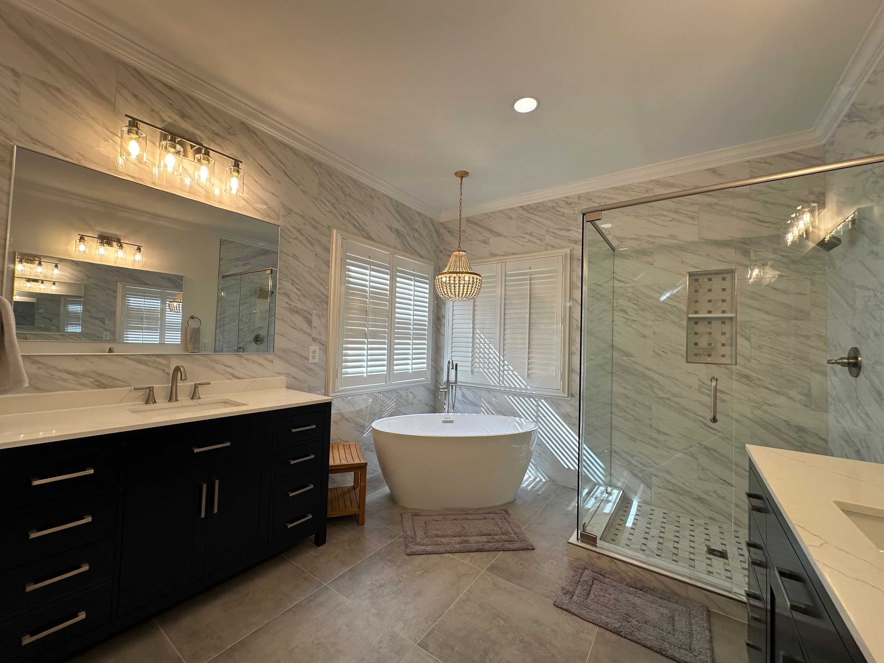 Bathroom Remodel in Brentwood by Music City Improvements