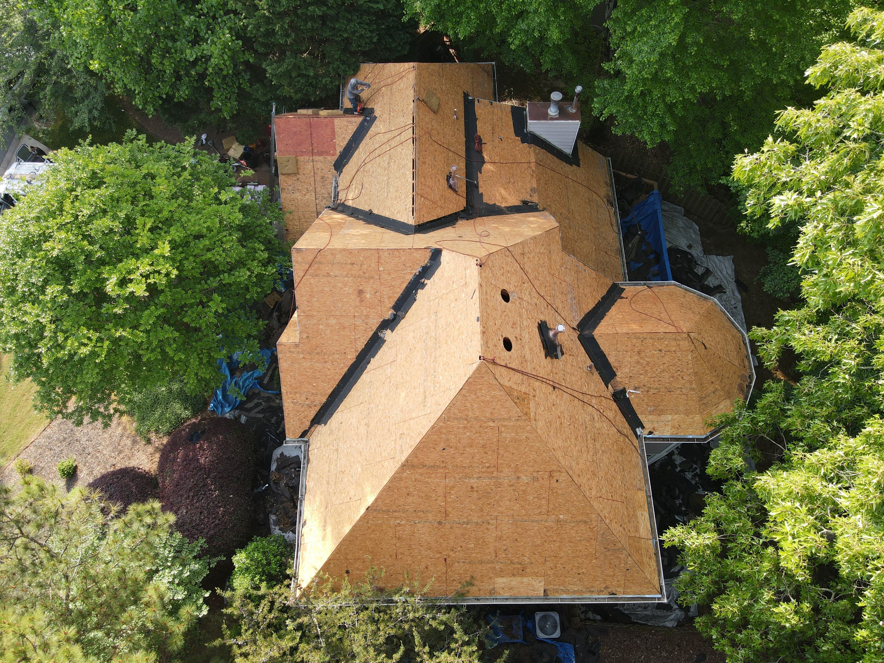 Residential Roofing Installation using Owens Corning by Inspector Roofing and Restoration