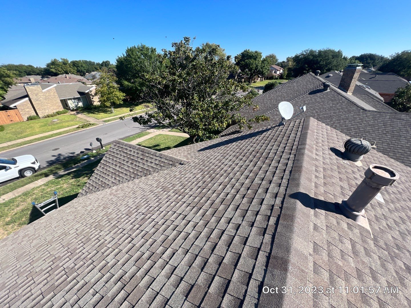 Residential Roofing Installation using IKO Dynasty class 3 hail resistant shingles by Becker Roofing and Exteriors