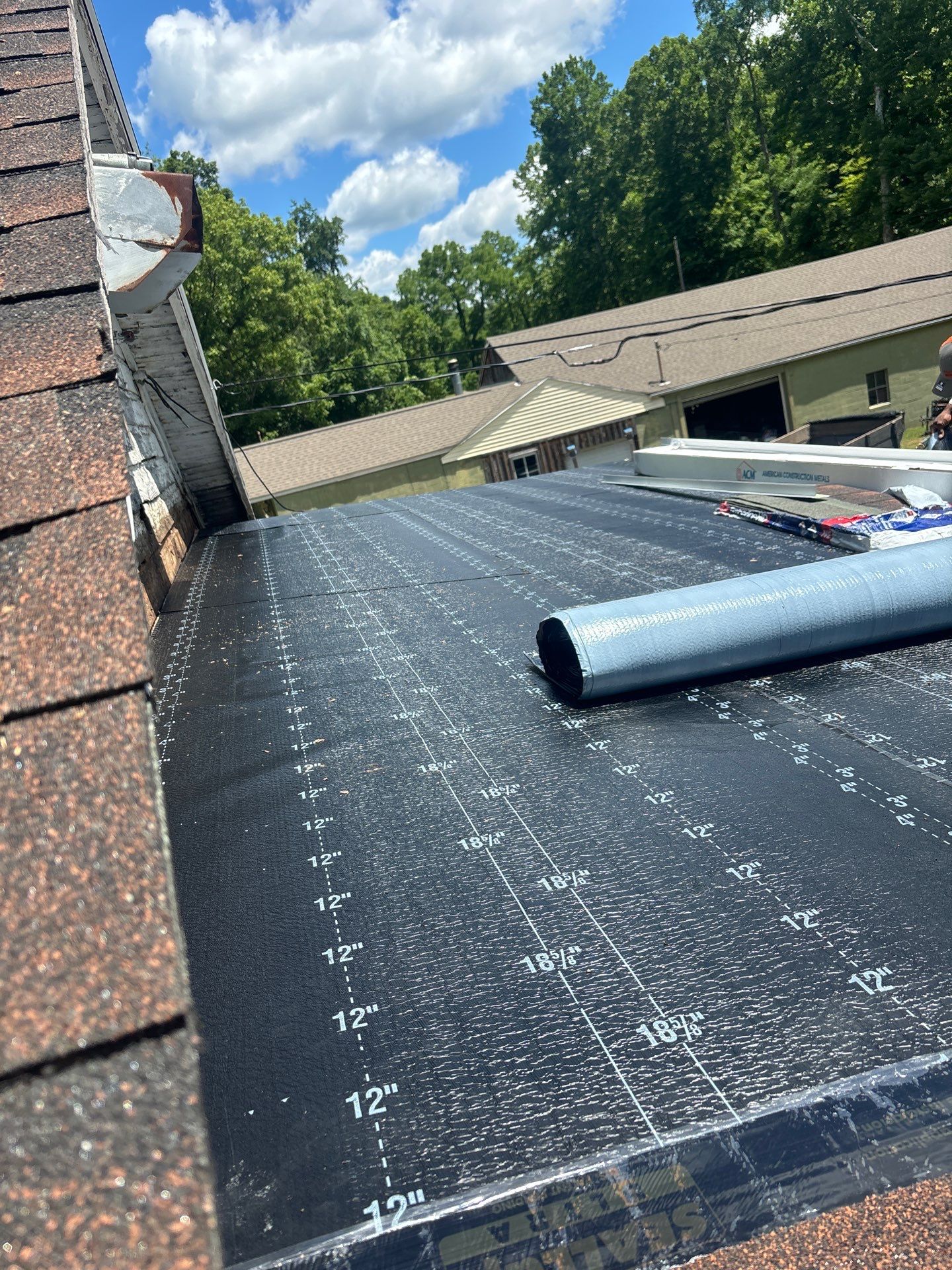Roof Replacement using GAF TImberline HDZ Hickory by Rainstoppers Roofing