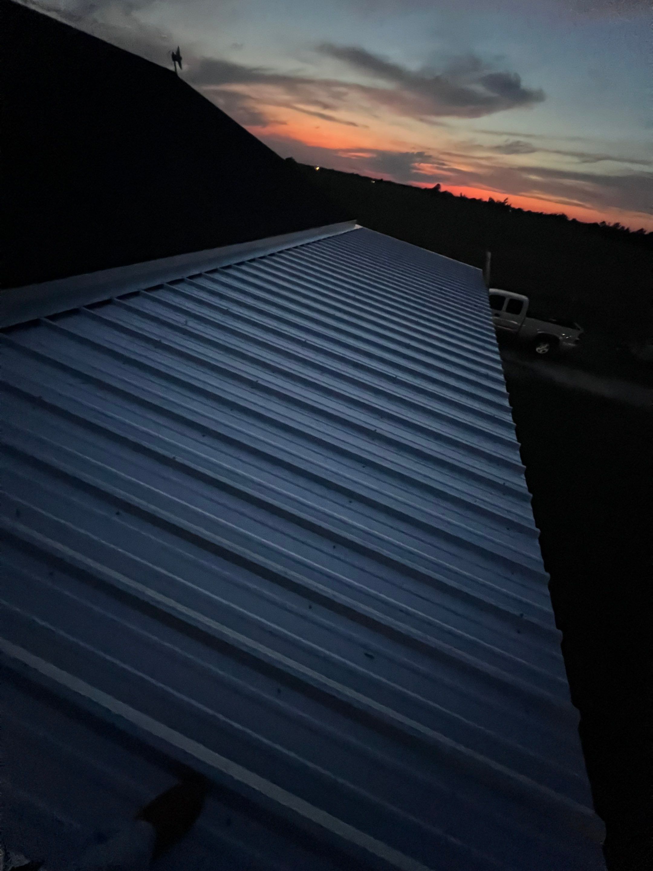 Residential Roofing Installation using Metal by Roof Repair Company