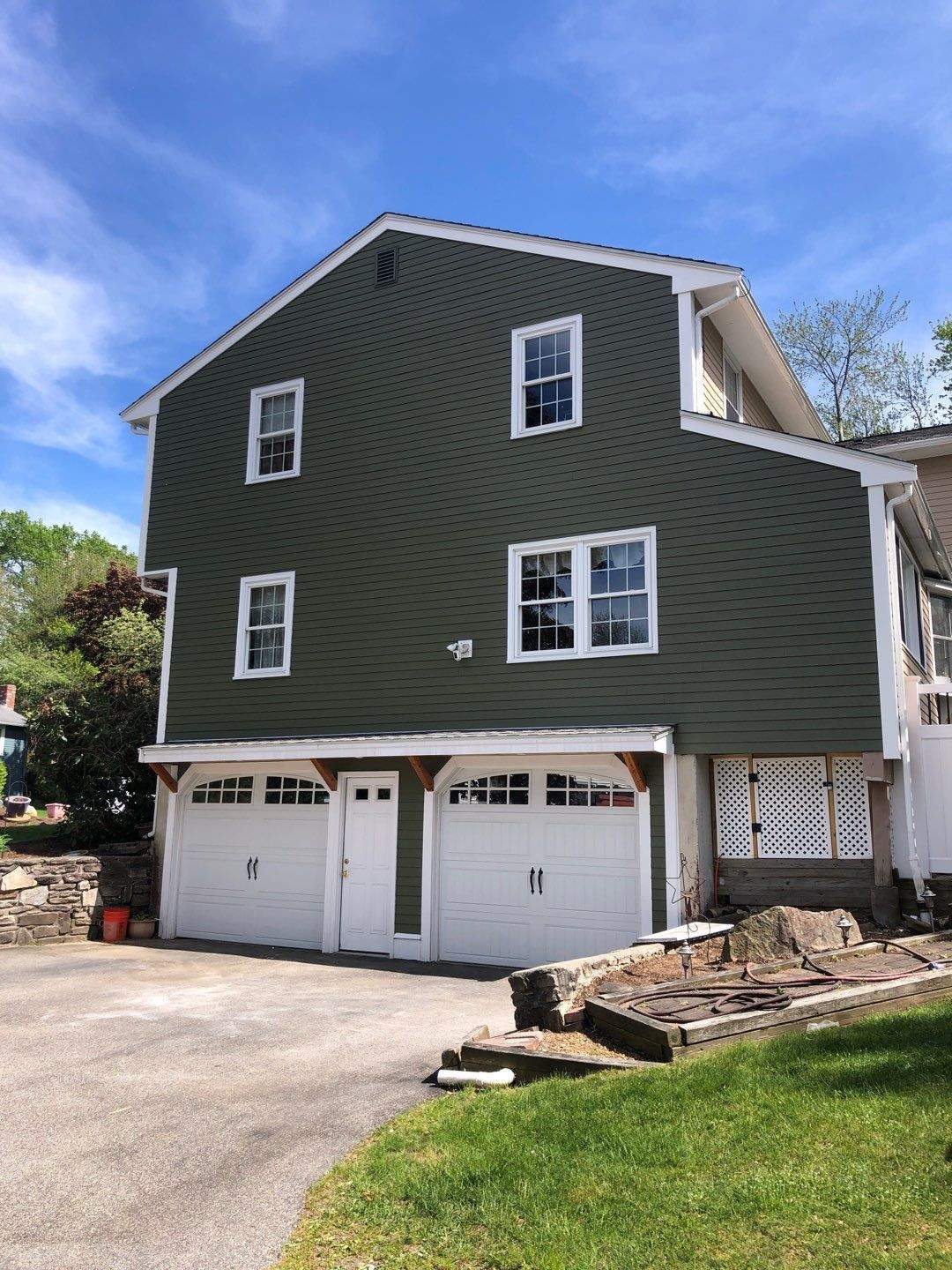 Partial Siding Installation using James Hardie by UBrothers Construction