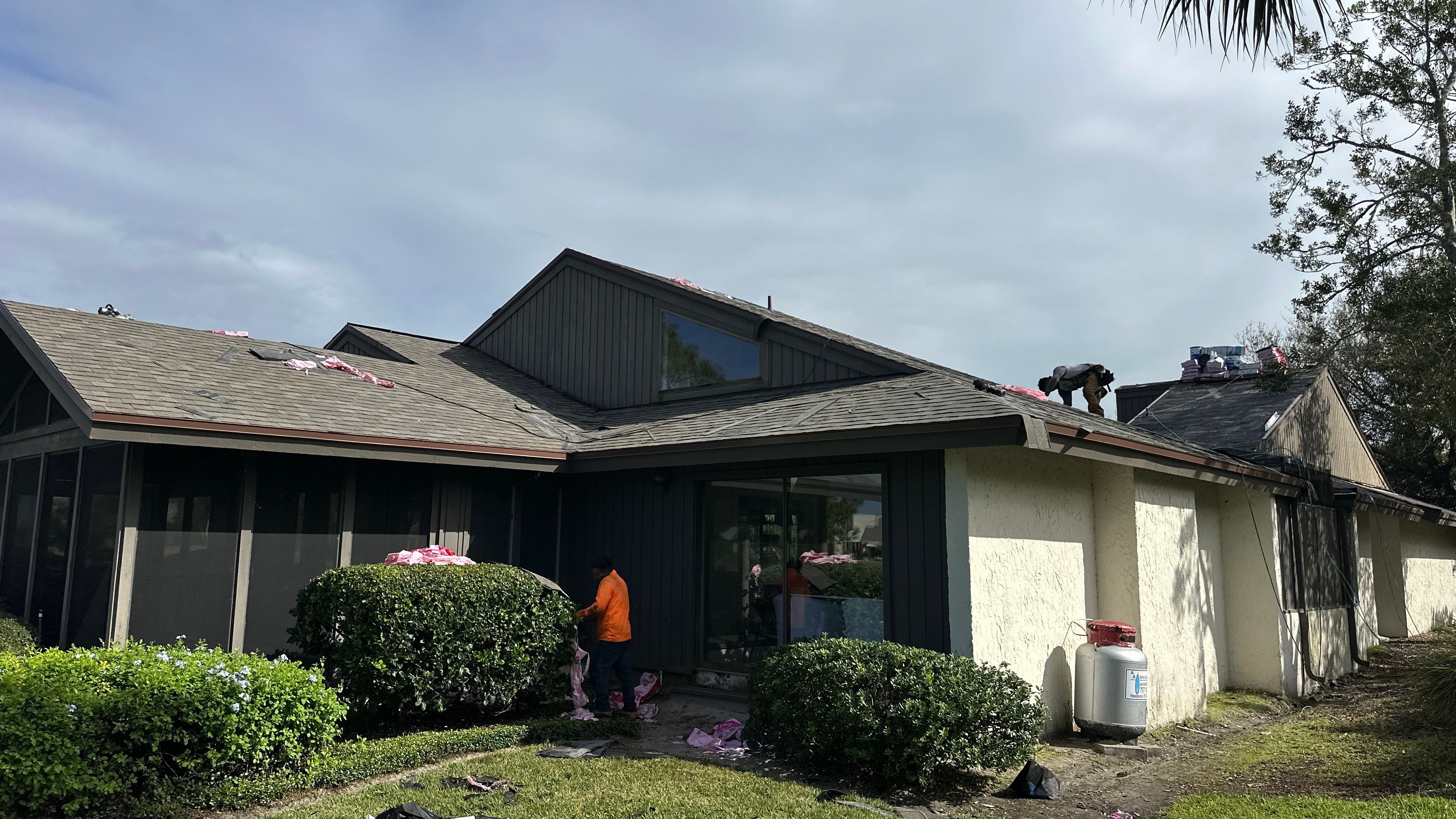 Residential Roofing Installation using Owens Corning TruDefinition Duration Shingles by Galaxy Builders, Inc.