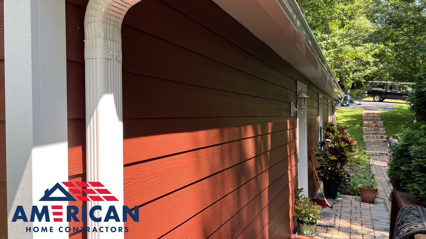 Full Exterior Facelift in Northern Maryland by American Home Contractors