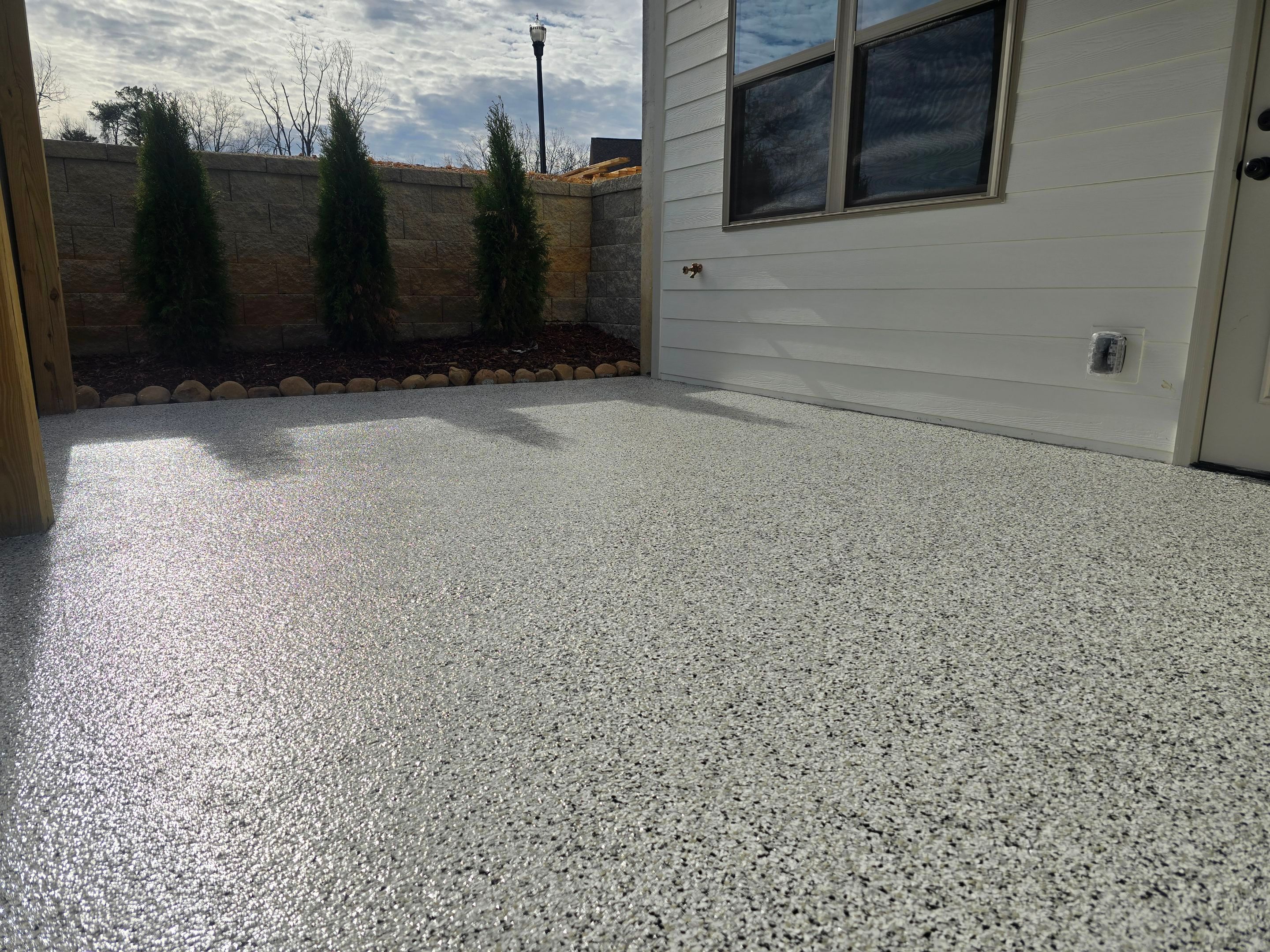 Garage, Basement, and Porch Using Quicksilver by Elite Floor Solutions