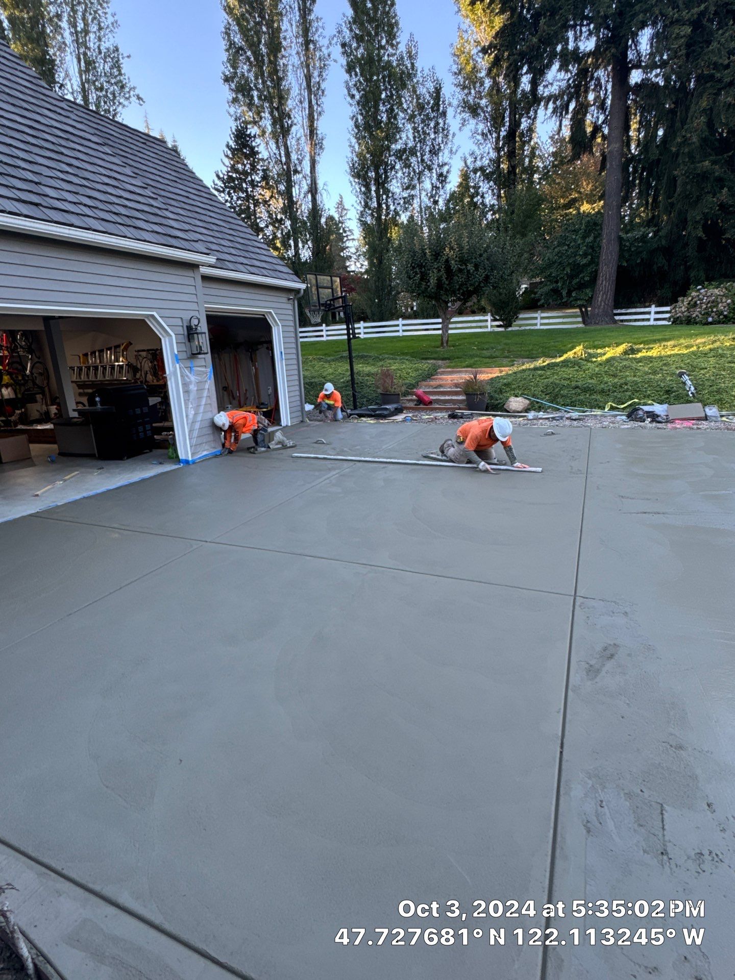 Sand Finish Concrete Driveway & Power Wash | Woodinville  by Jireh Asphalt & Concrete Inc 