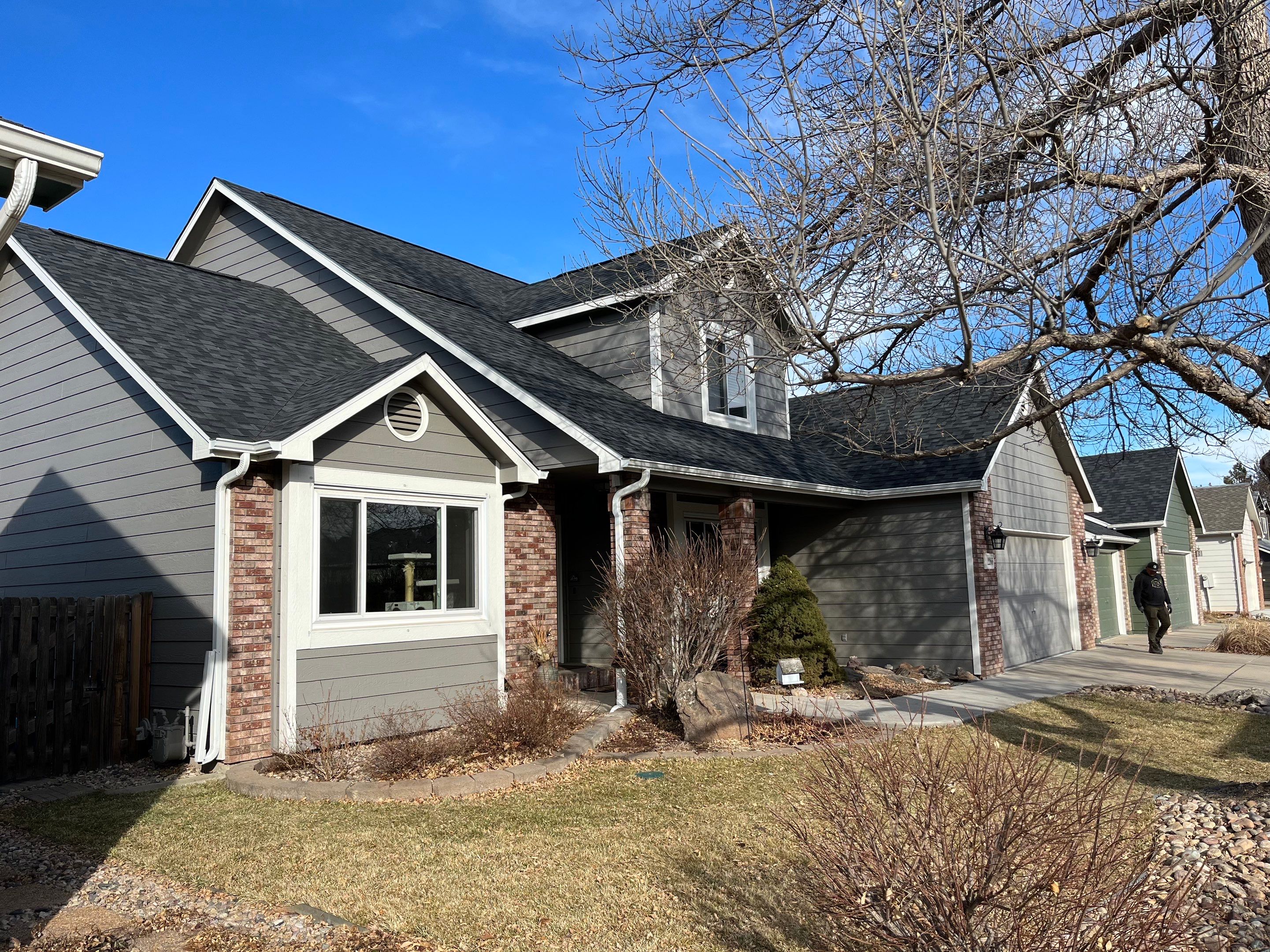 Resdiental Hail Damage Roof Replacement using Certainteed Northgate by Black Belt Roofing