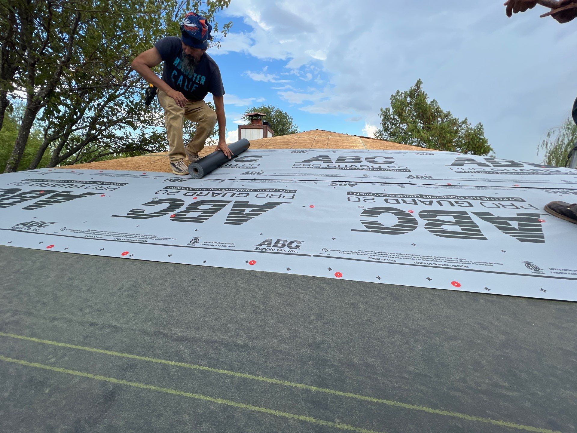 Residential Roofing Installation using Roofing Shingles by Harvey Roofing & Construction