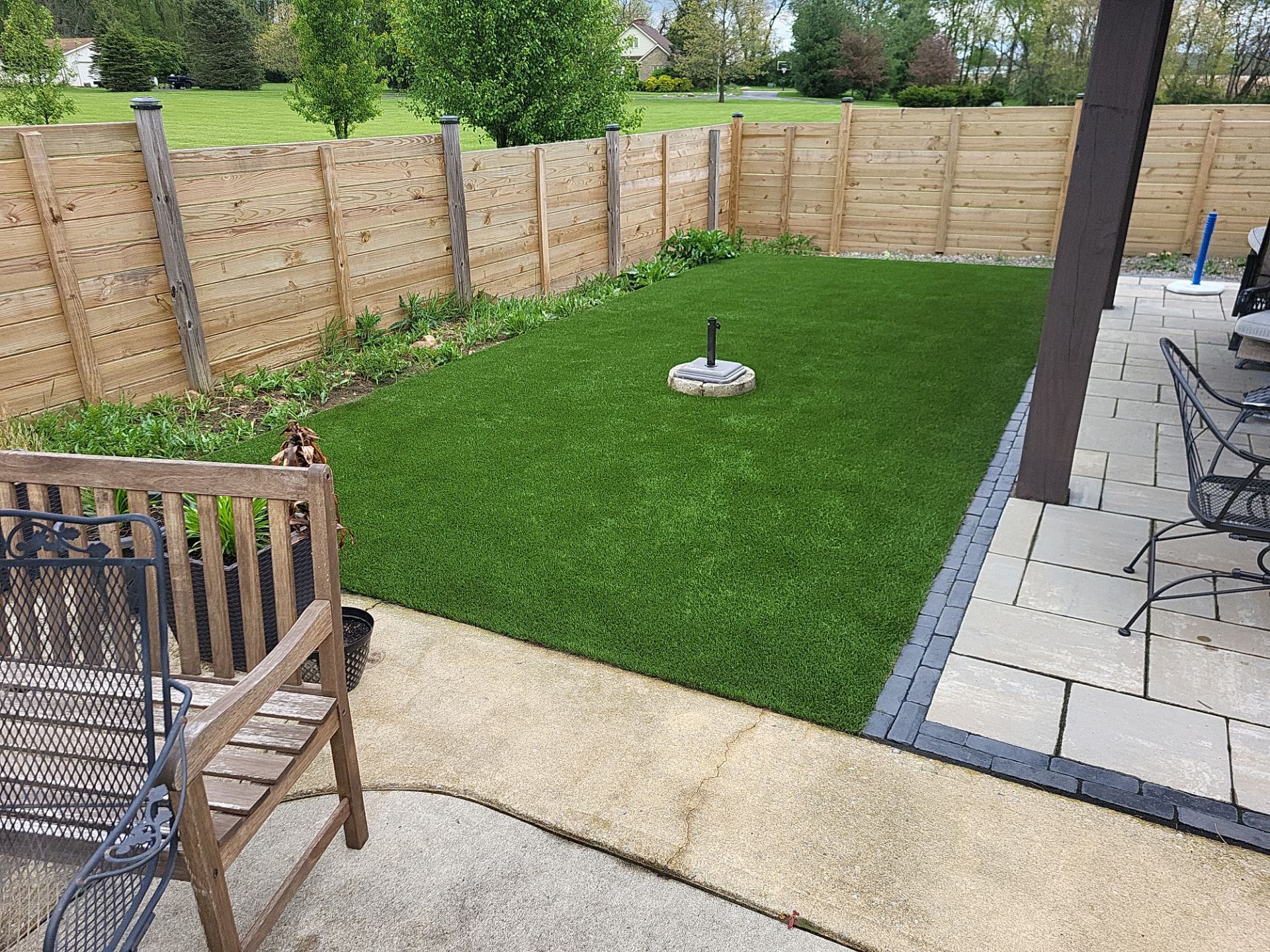 Residential Artificial Turf in West Liberty by Southwest Greens Midwest
