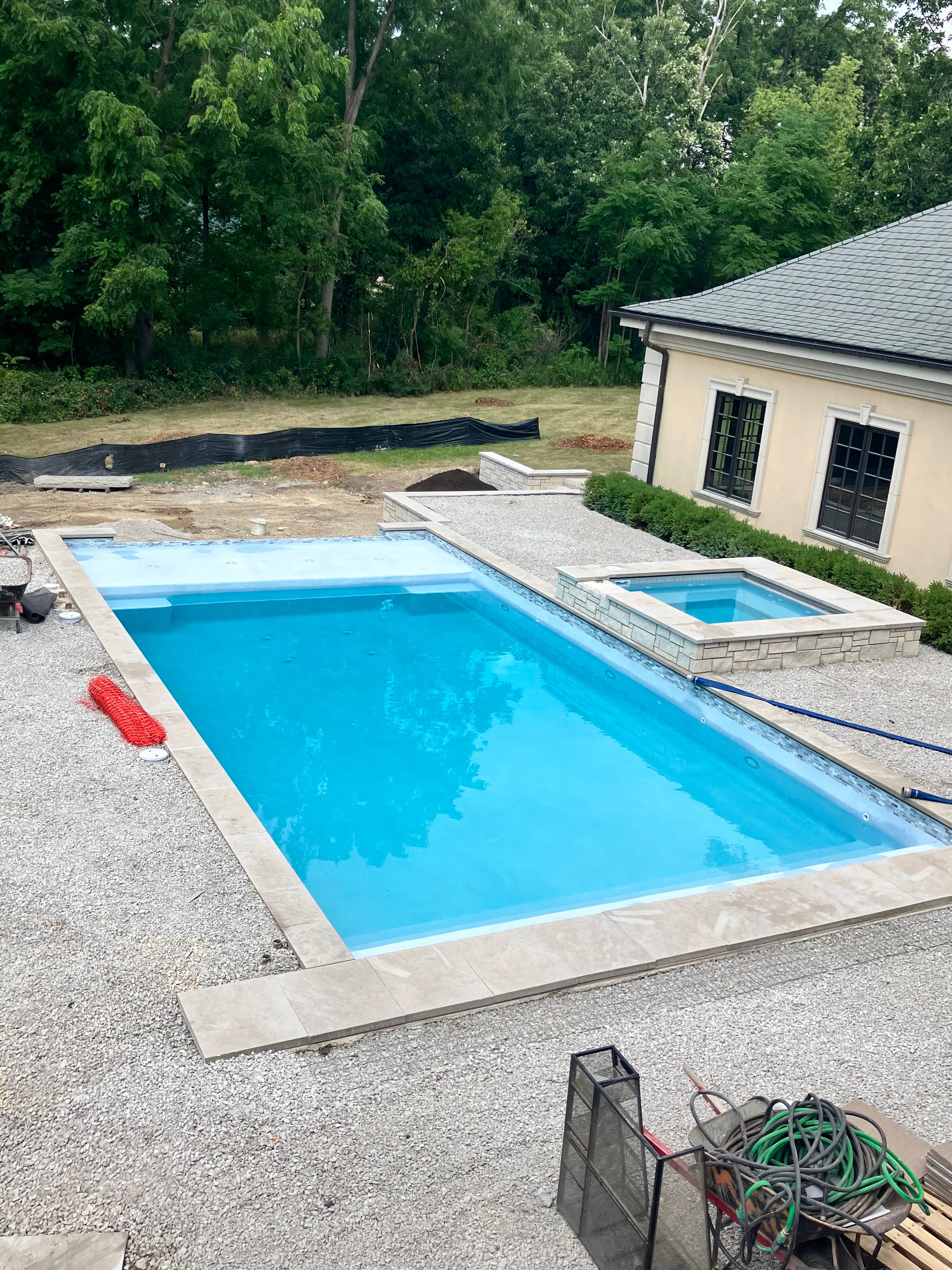 Catalina Blue Spillover by North Shore Pool & Spa