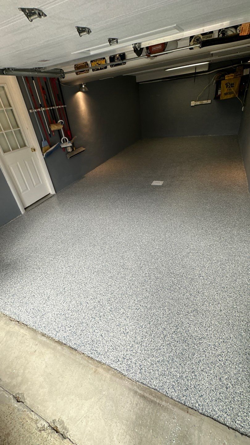 garage Project in Greensburg by Floors in a Day, Inc