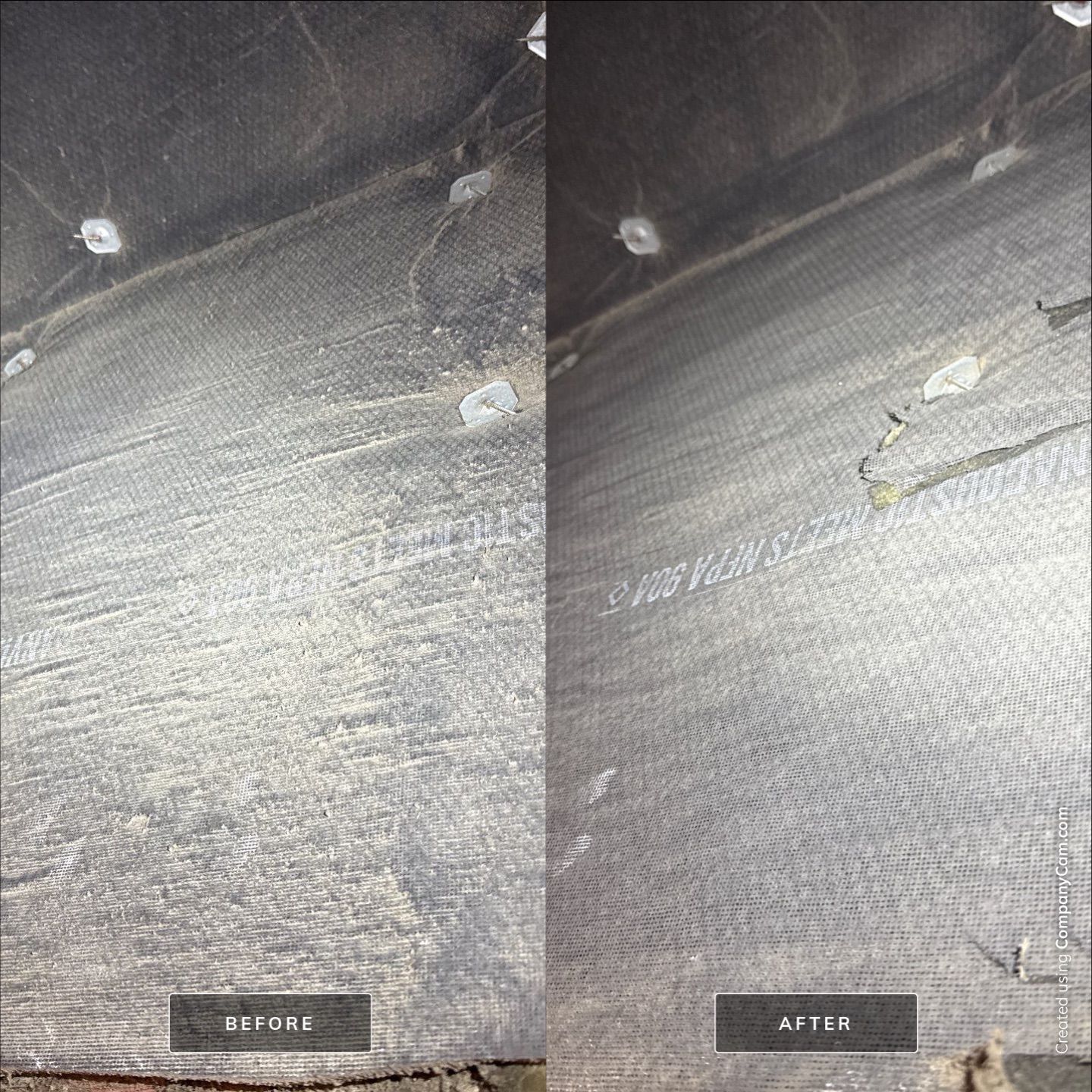 Project in Columbus by Duct Cleaning Solutions 