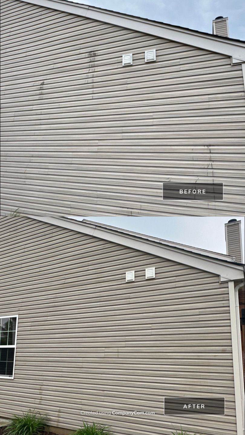 Project in Huntley by Simmons Power & Soft Washing