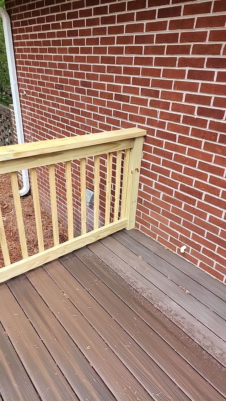 Deck Staining using Walnut by SSE by Titans of Timber Fence & Stain