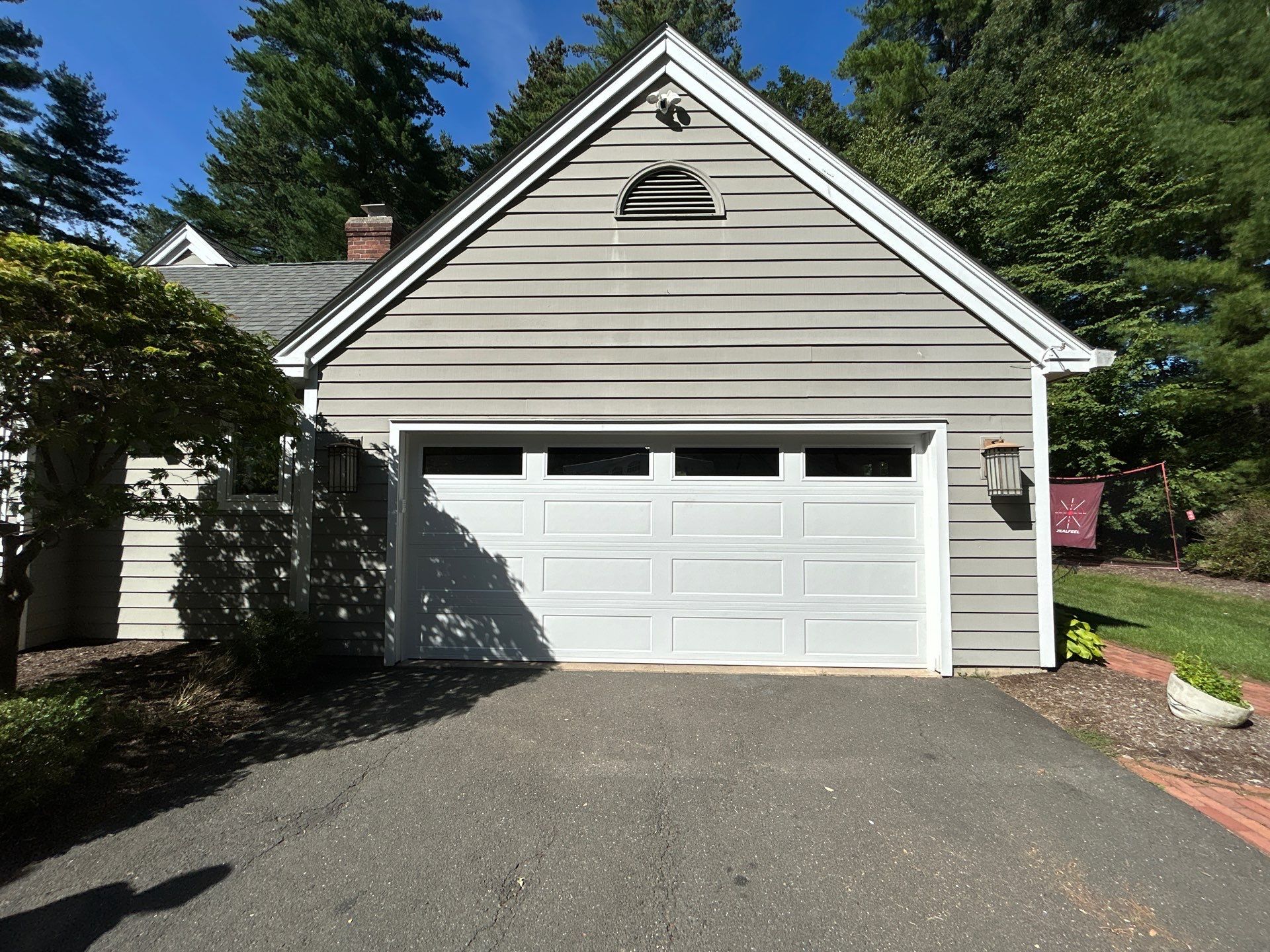 Stunning Garage Door Transformation with Amarr Olympus by DiGiorgi Roofing and Siding Inc