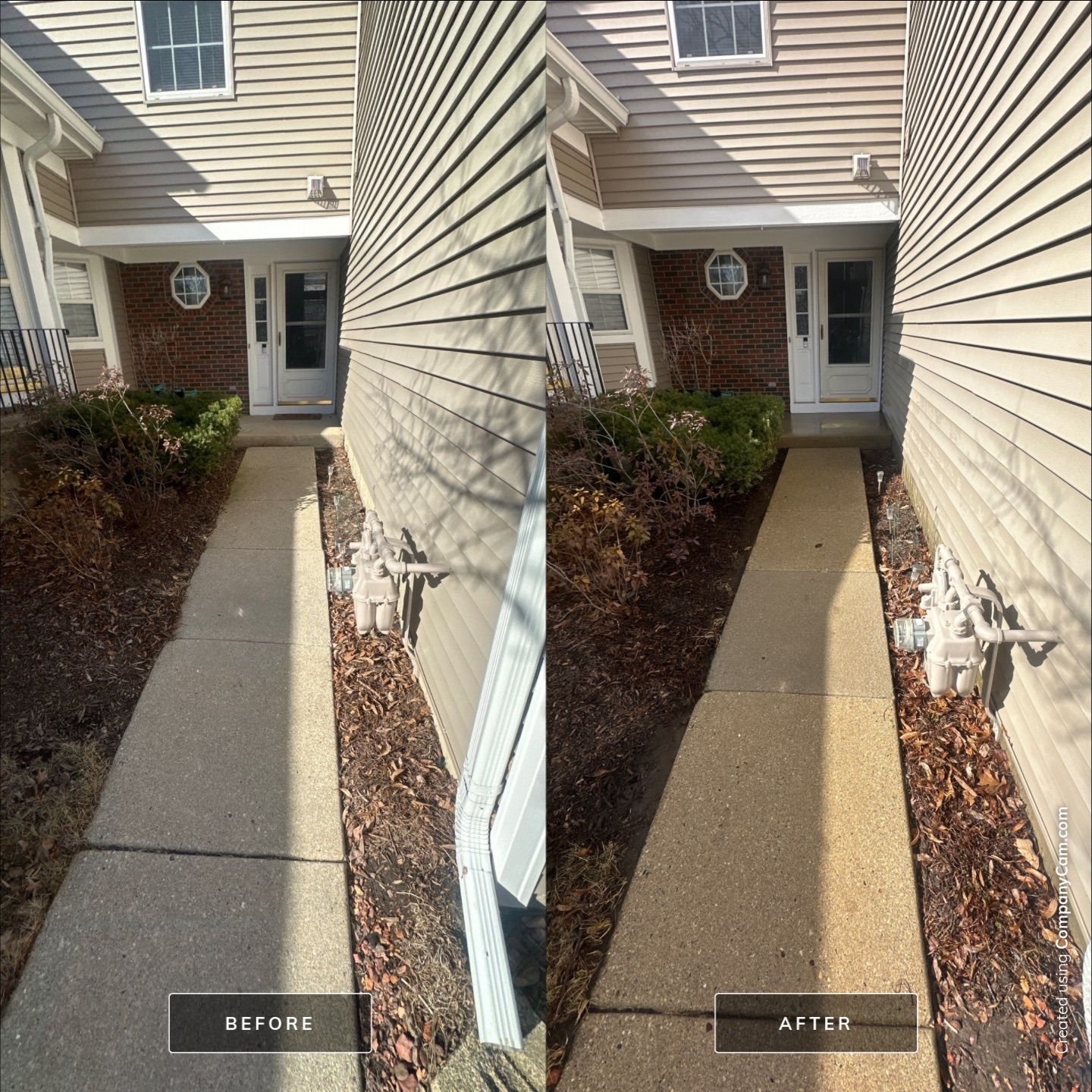 Project in Elgin by Simmons Power & Soft Washing