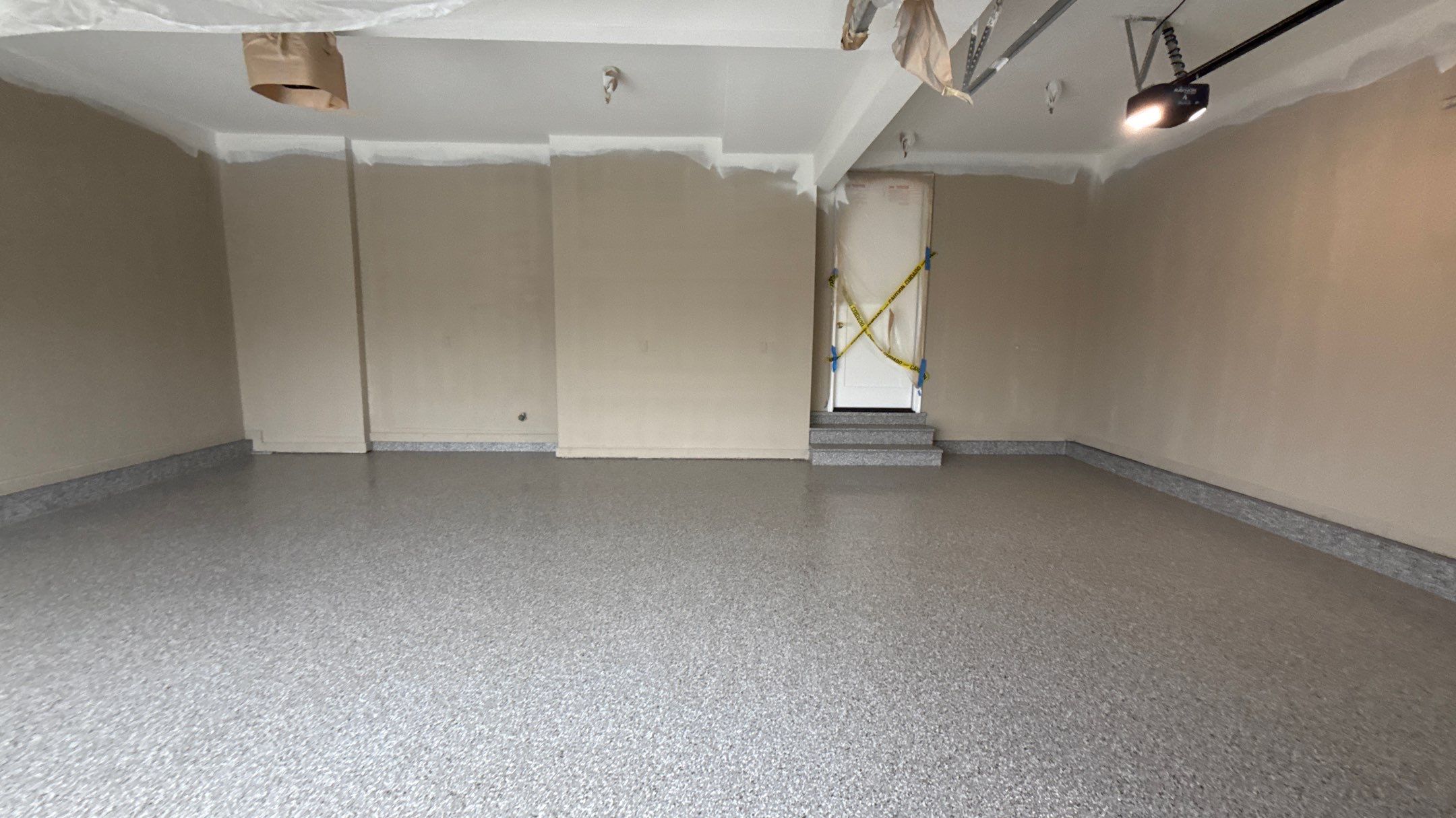 Custom Garage Epoxy Floor in Shawnee by Banner Garage