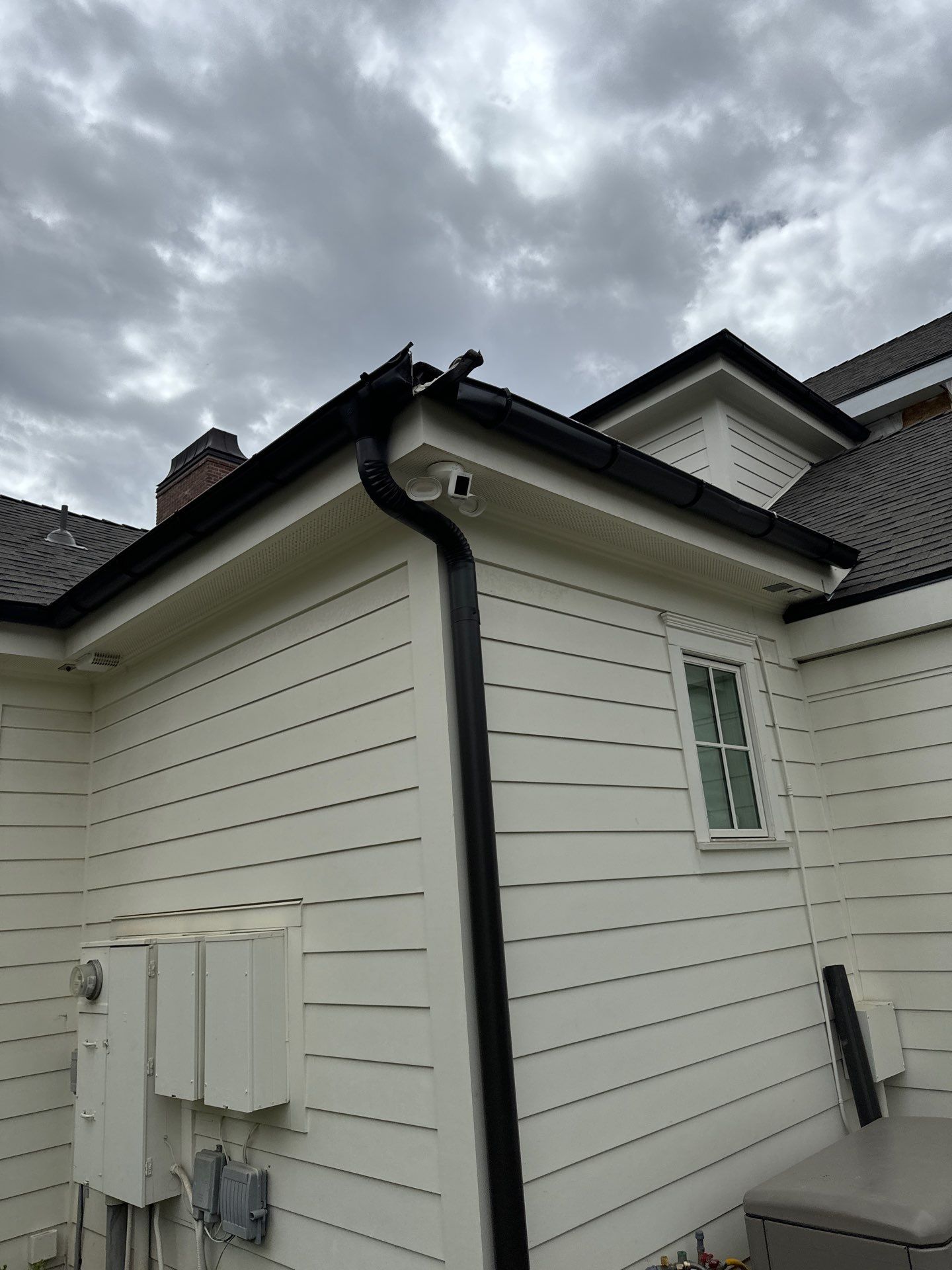 Project in Holladay by Master Rain Gutters.