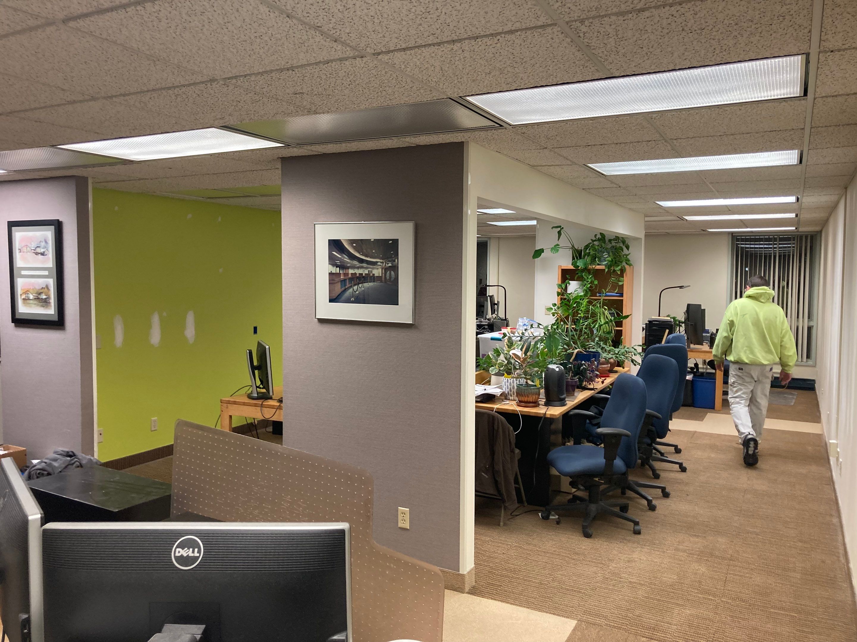 Amazing Workspace Transformation by Midnight Sun Painting