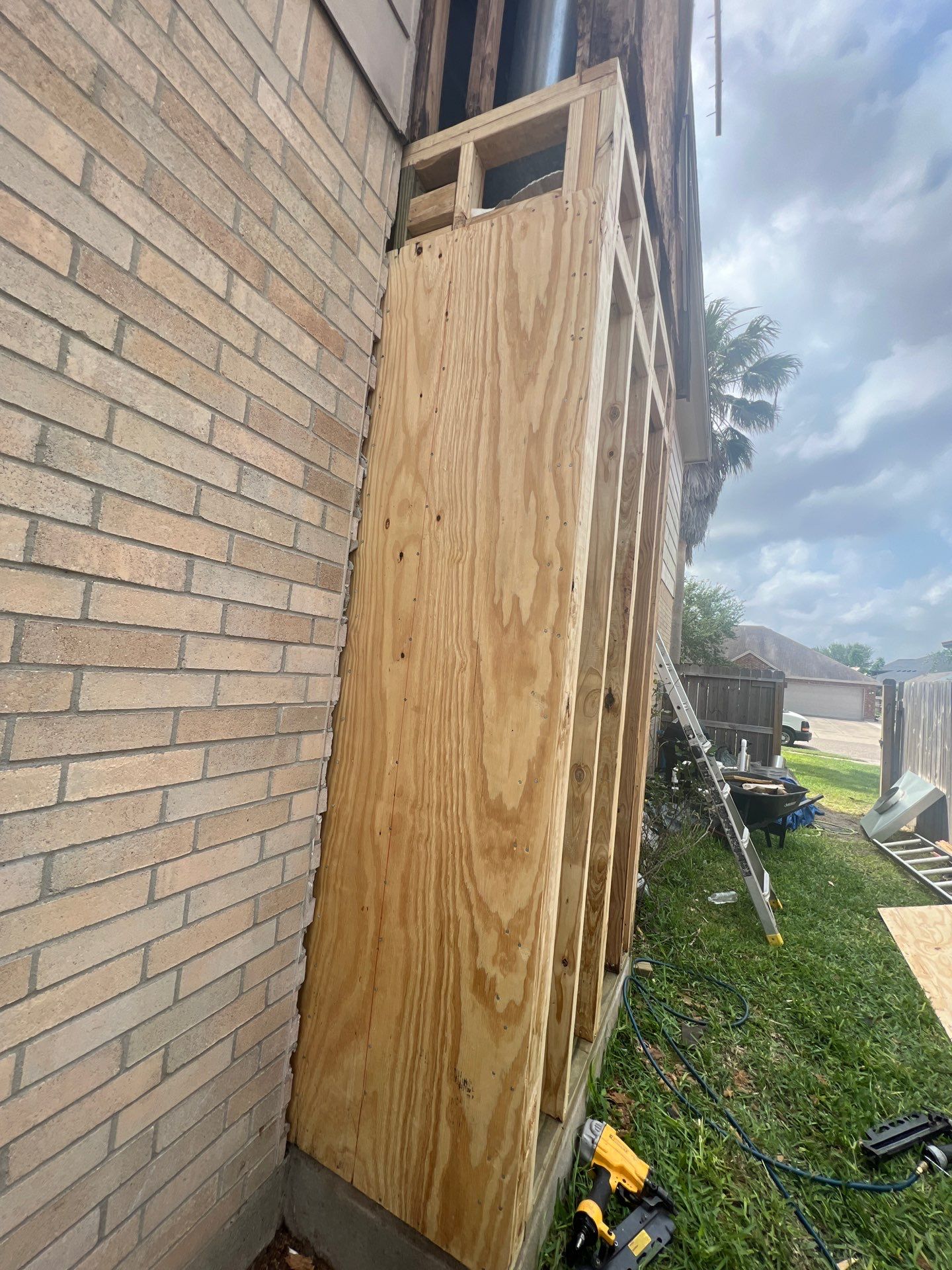 Chimney looks good but its BAD! by Bayfront Roofing and Construction