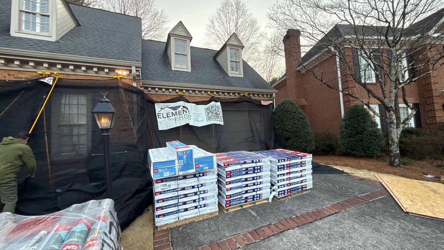 GAF Timberline HDZ in Charcoal by Element Pros Roofing, LLC