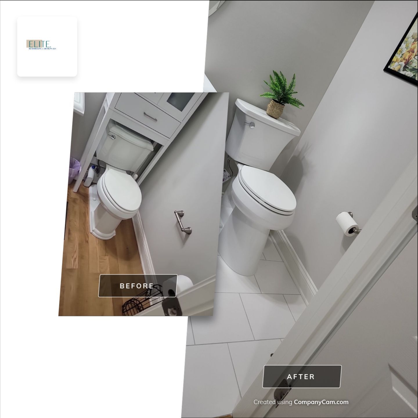 A Pathway to Possibility – Turning a Half Bath into a Full Retreat in Holly Springs by Elite Remodeling and Design LLC