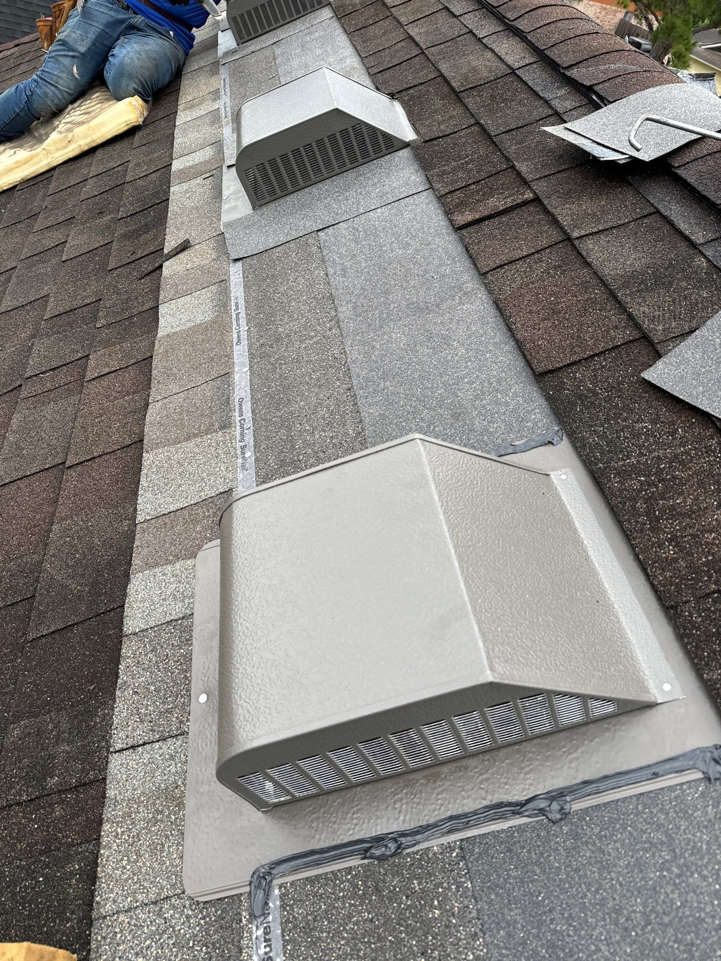Residential Roofing Repair using Owen's Corning Duration (Lifetime) Shingles by Roof Repair Services LLC