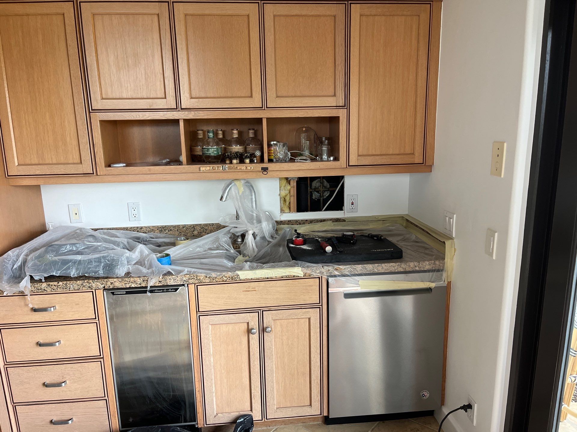  Installation of New Shower Fixtures, Sink, Dishwasher, Plumbing, and Pipes by Us Plumbing 