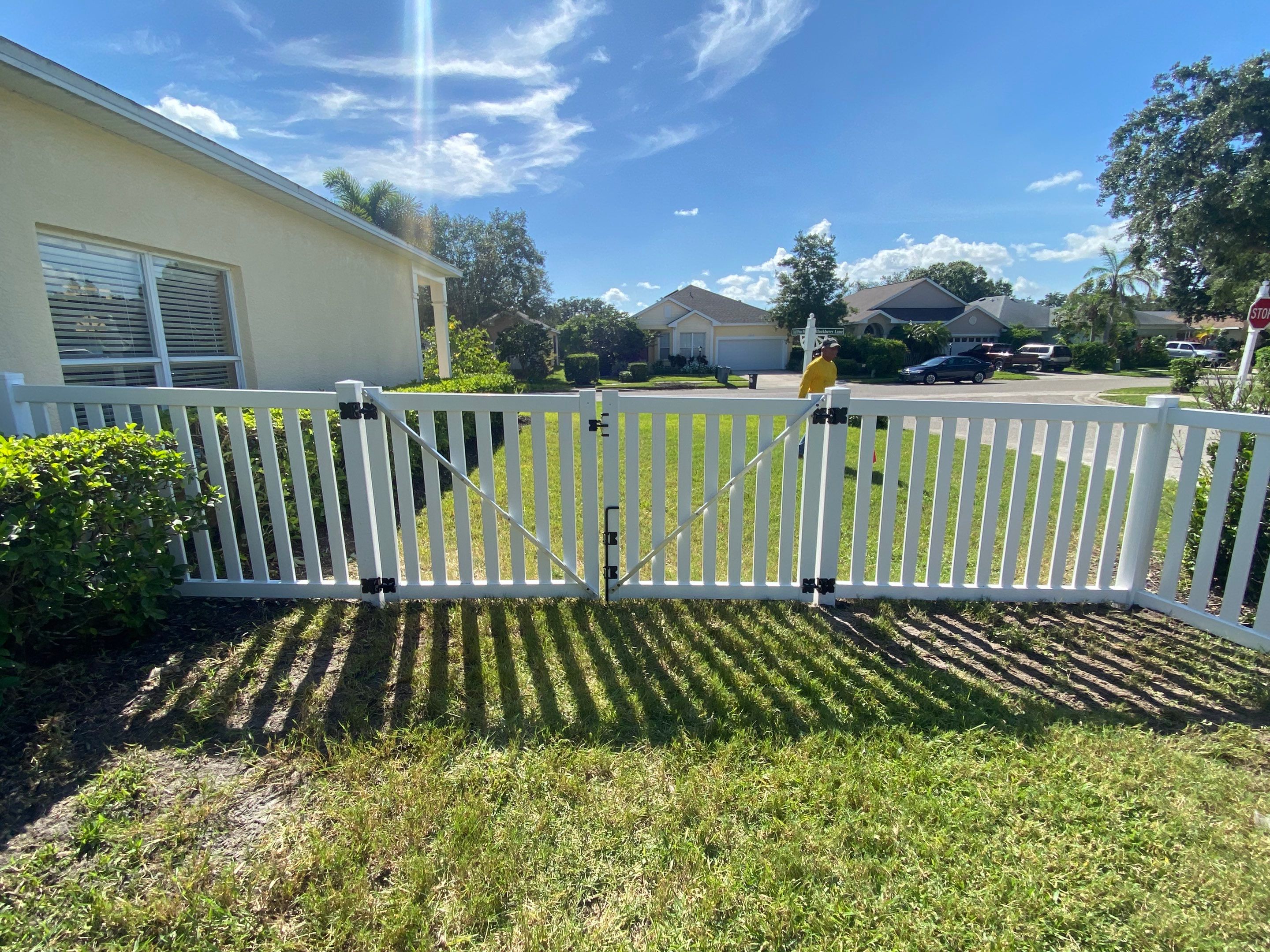 Vinyl Picket Fence Installation using Vinyl Picket Fence by Asap fence and gates, LLC