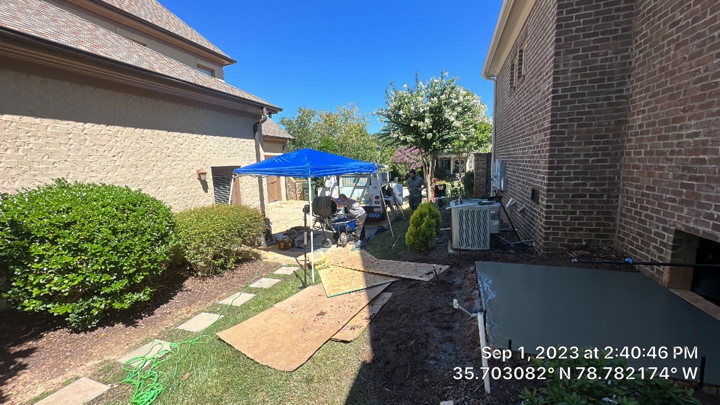 Trane Gas Package Unit Install by Nick's Mechanical LLC.