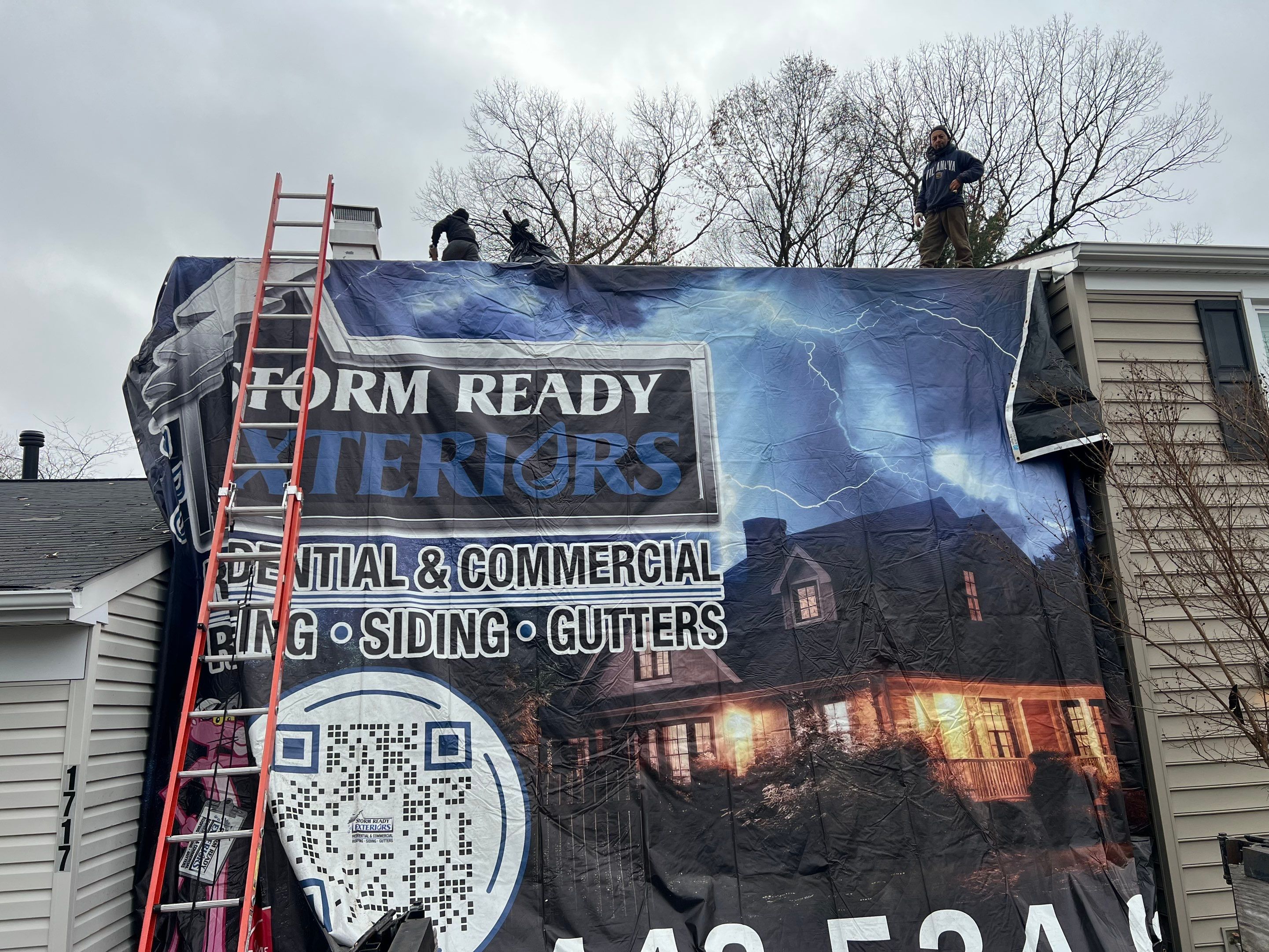 Residential Roofing Installation using TAMKO TITAN - THUNDERSTORM GRAY by Storm Ready Exteriors