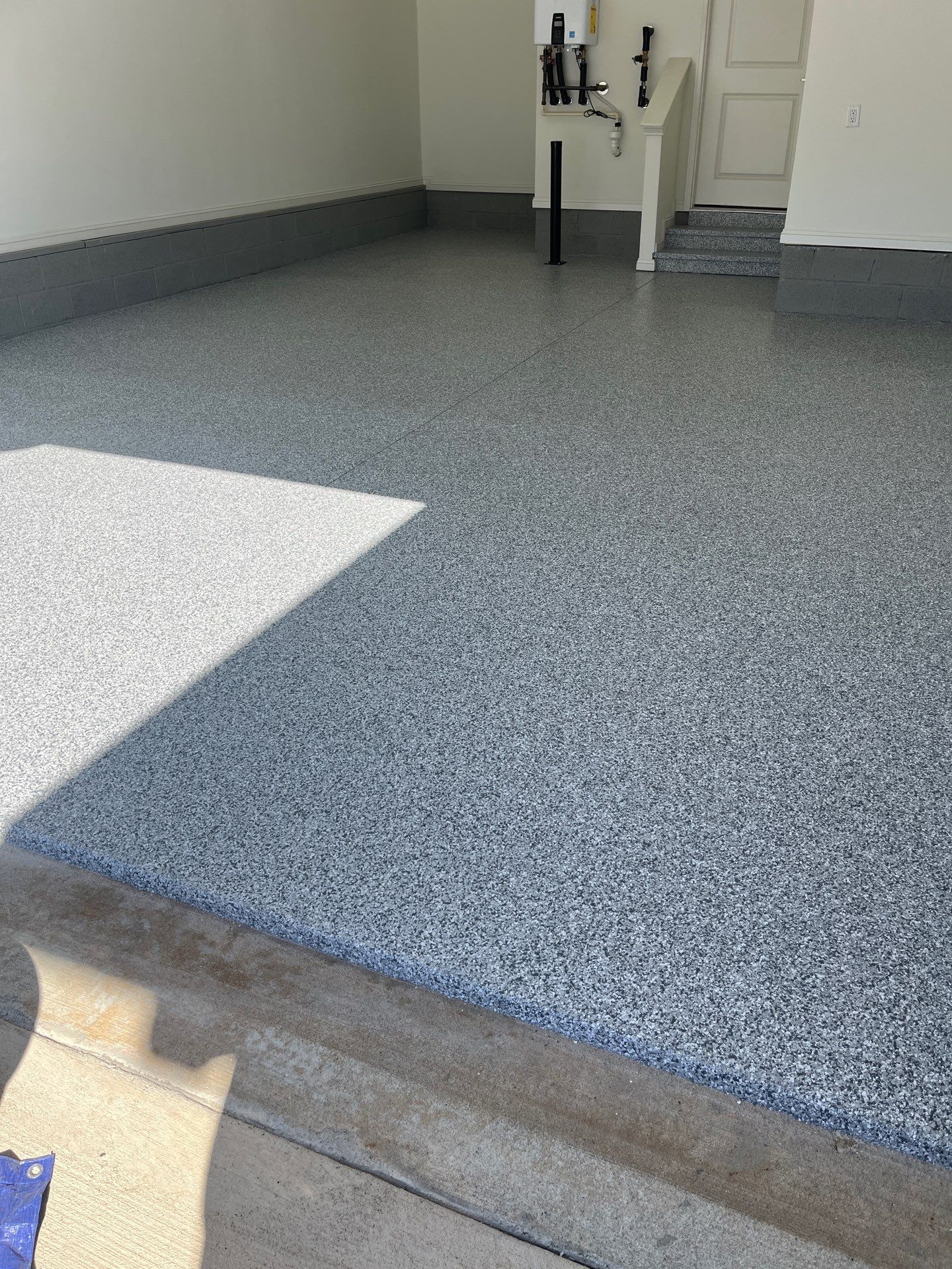 Garage Floor Coating using Gravel by My Garage Floor Guys