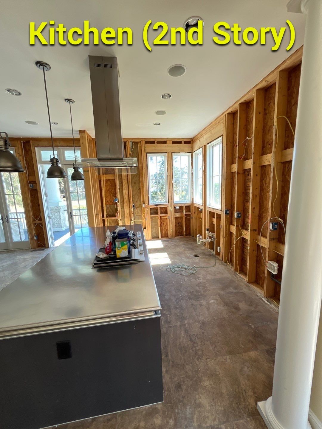 Fire mitigation with structure clean by EAS Environmental, LLC.